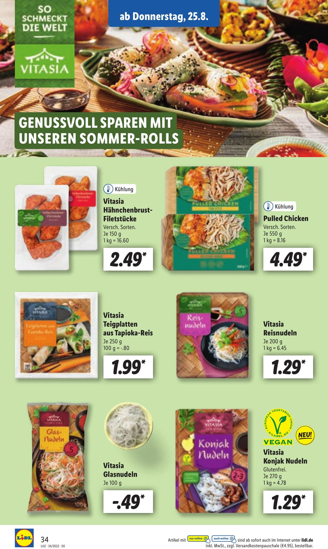 Prospekt Lidl 22.08.2022 - 27.08.2022