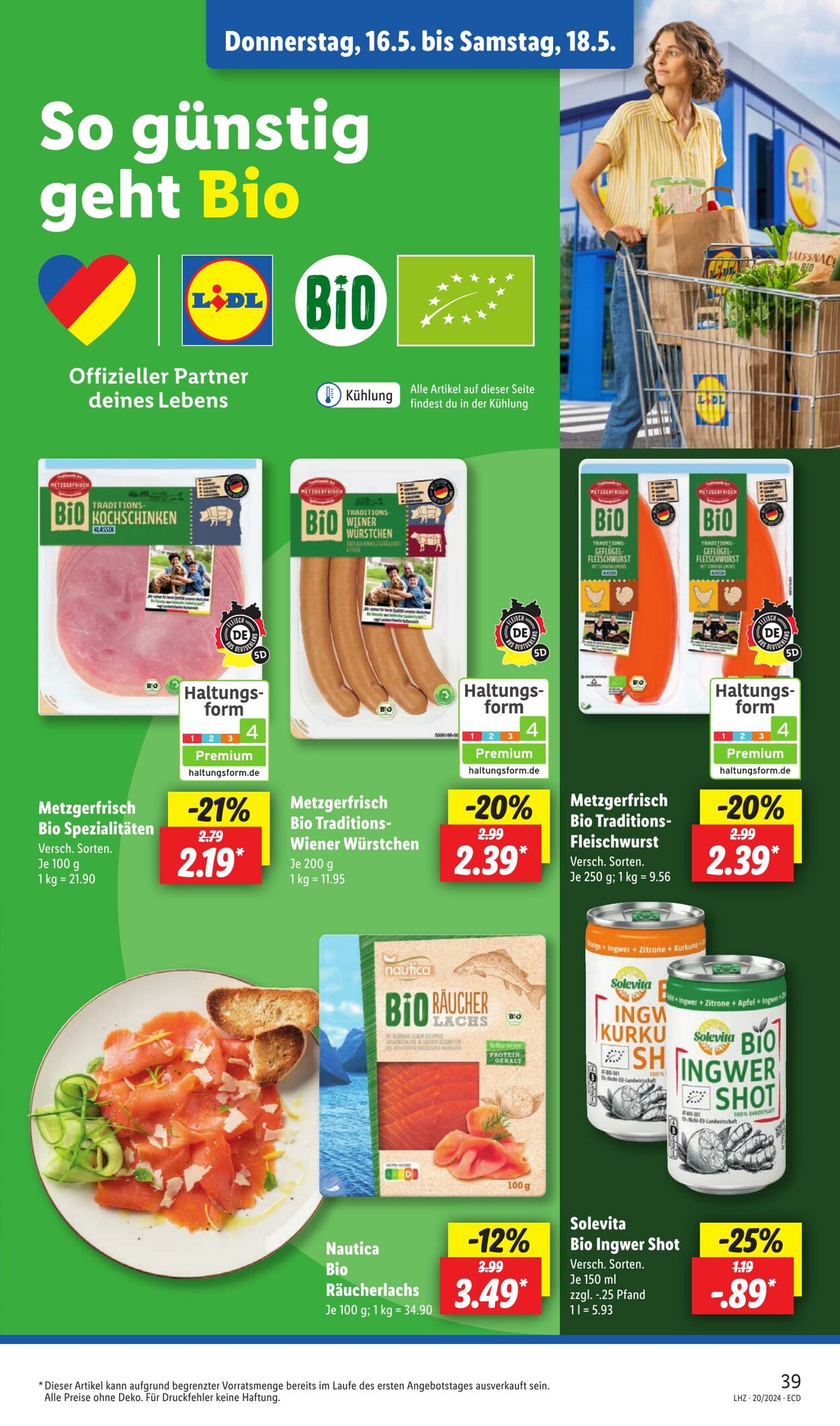 Prospekt Lidl 13.05.2024 - 18.05.2024