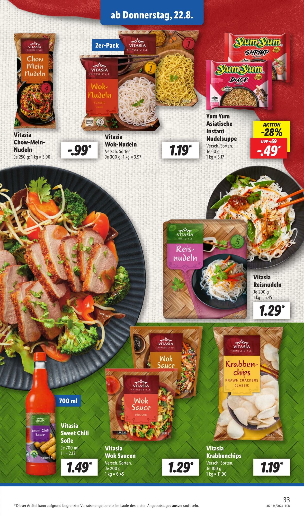 Prospekt Lidl 19.08.2024 - 24.08.2024