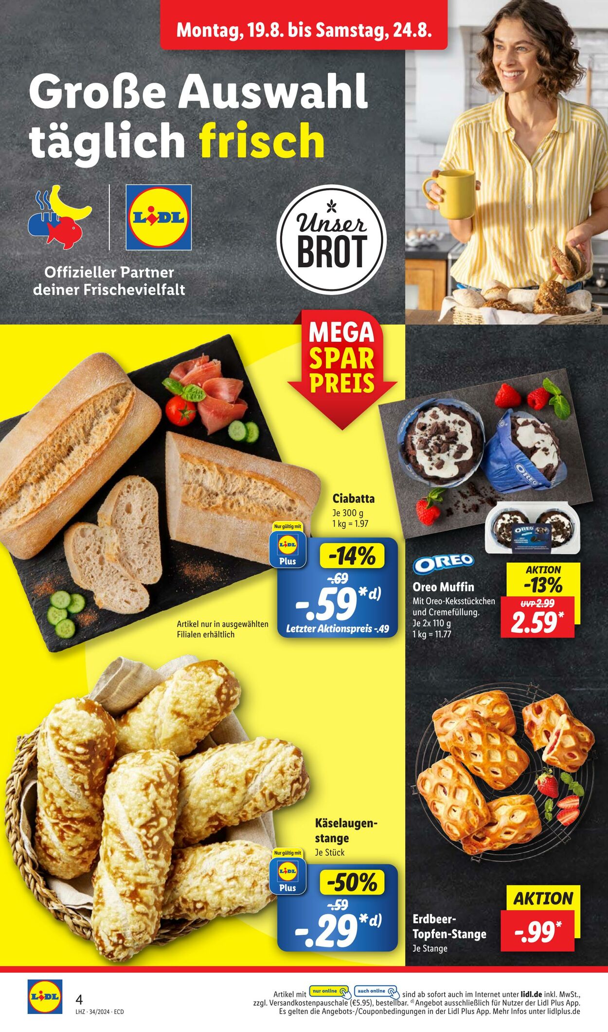 Prospekt Lidl 19.08.2024 - 24.08.2024