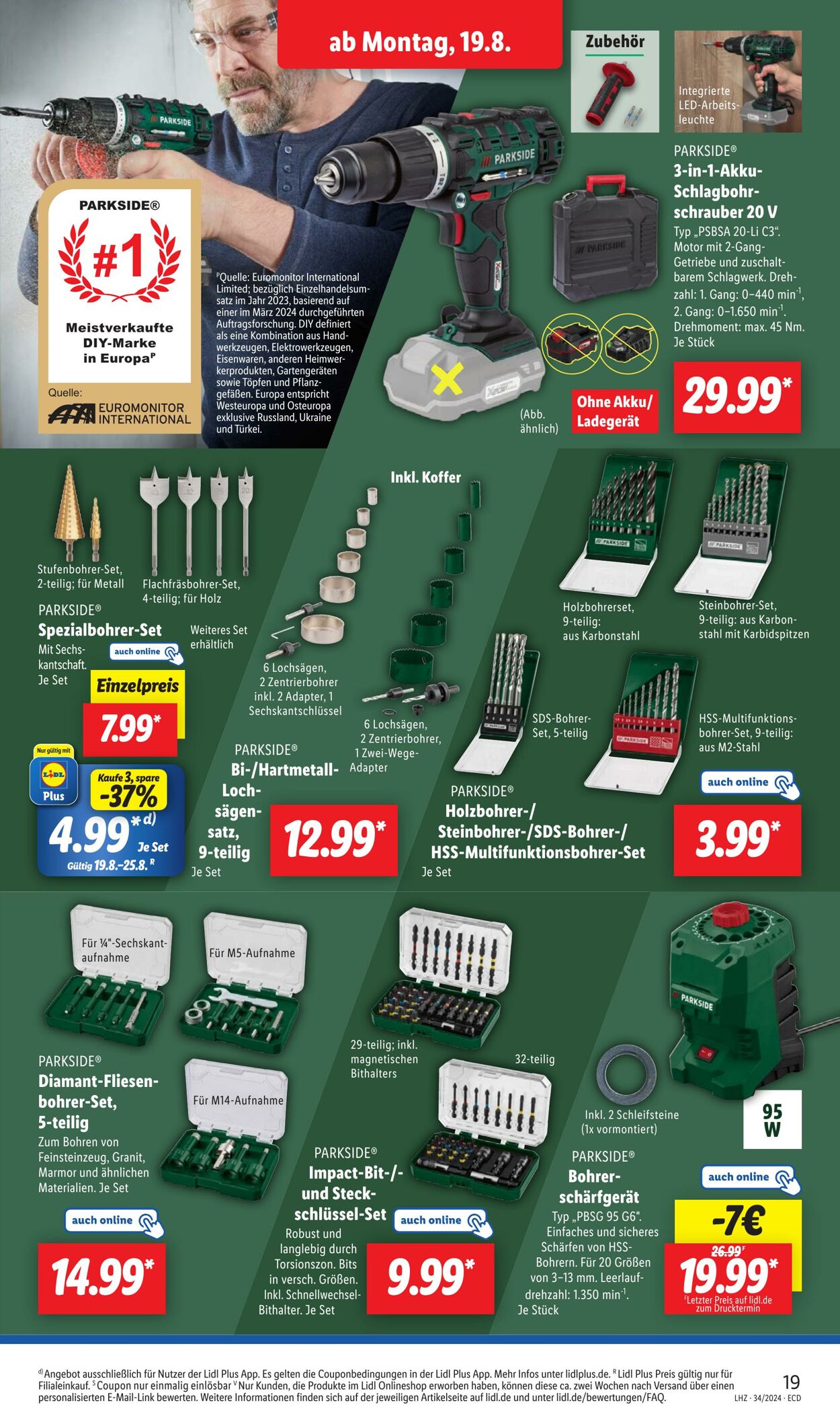 Prospekt Lidl 19.08.2024 - 24.08.2024