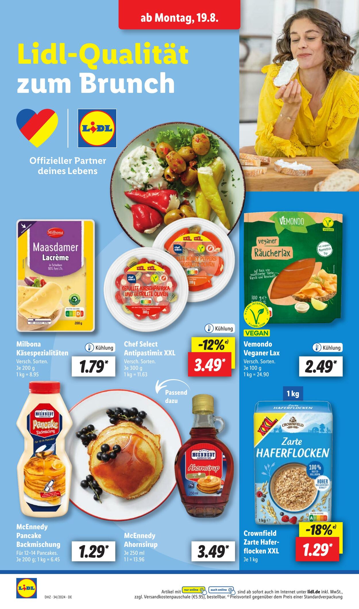 Prospekt Lidl 19.08.2024 - 24.08.2024