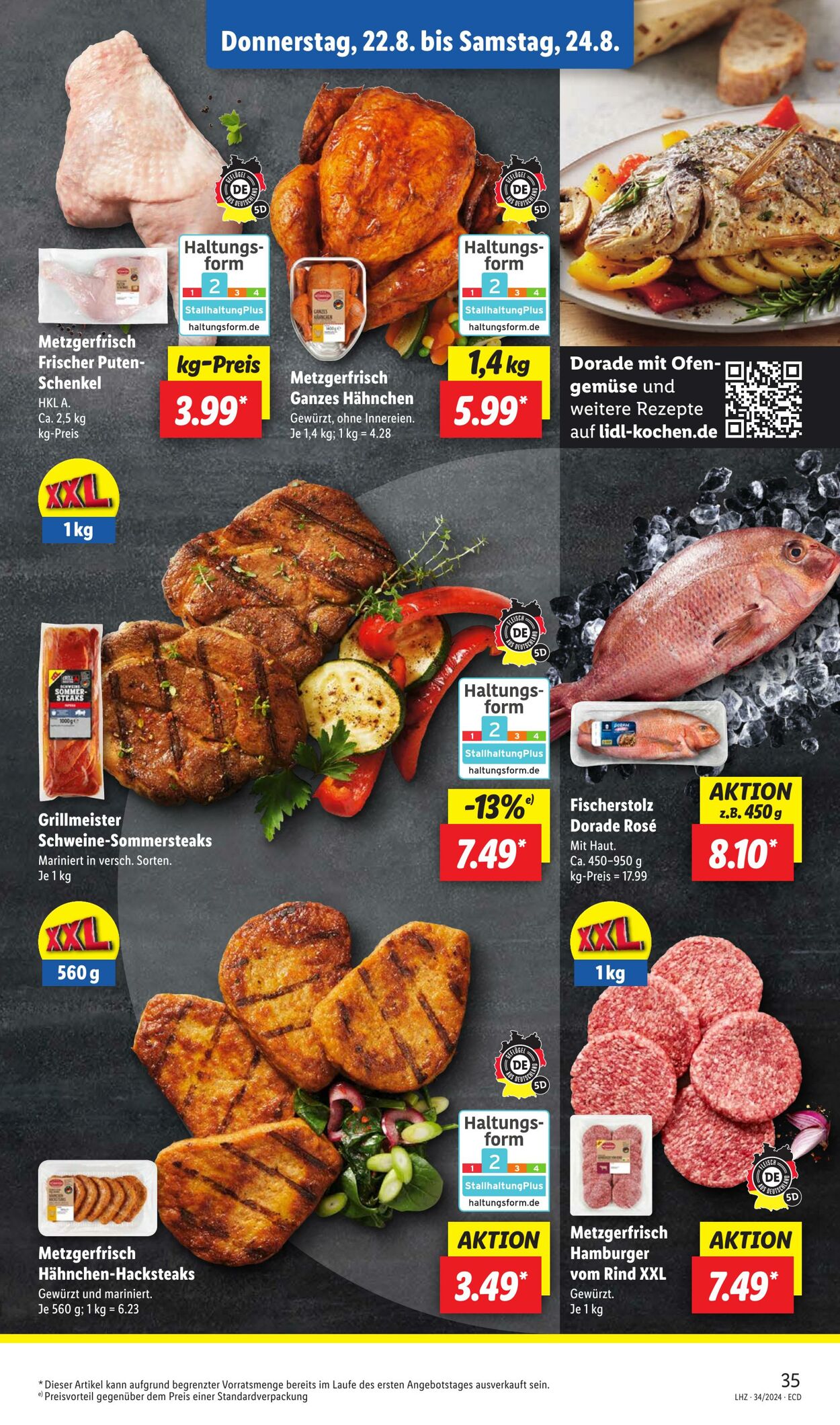 Prospekt Lidl 19.08.2024 - 24.08.2024