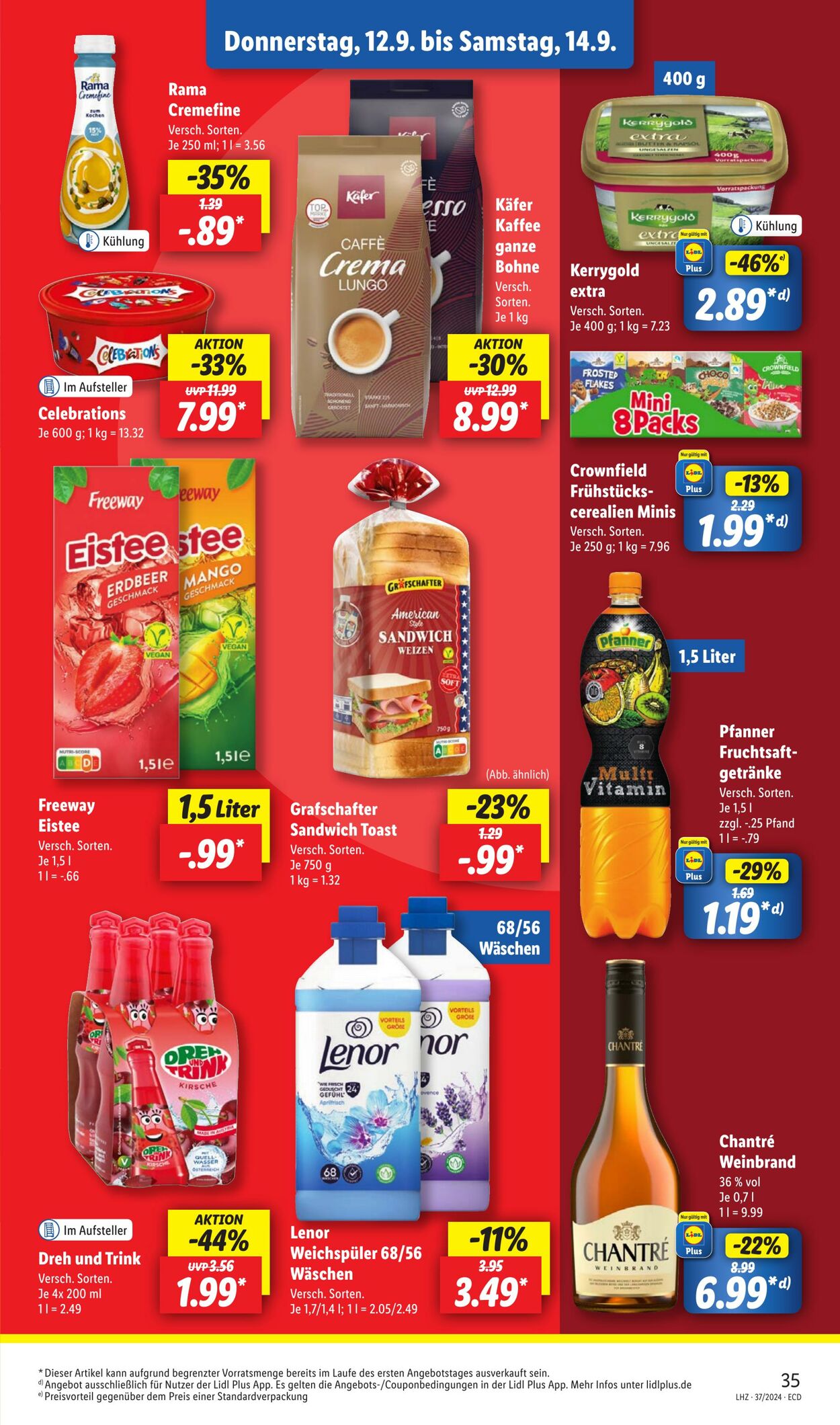 Prospekt Lidl 08.09.2024 - 14.09.2024