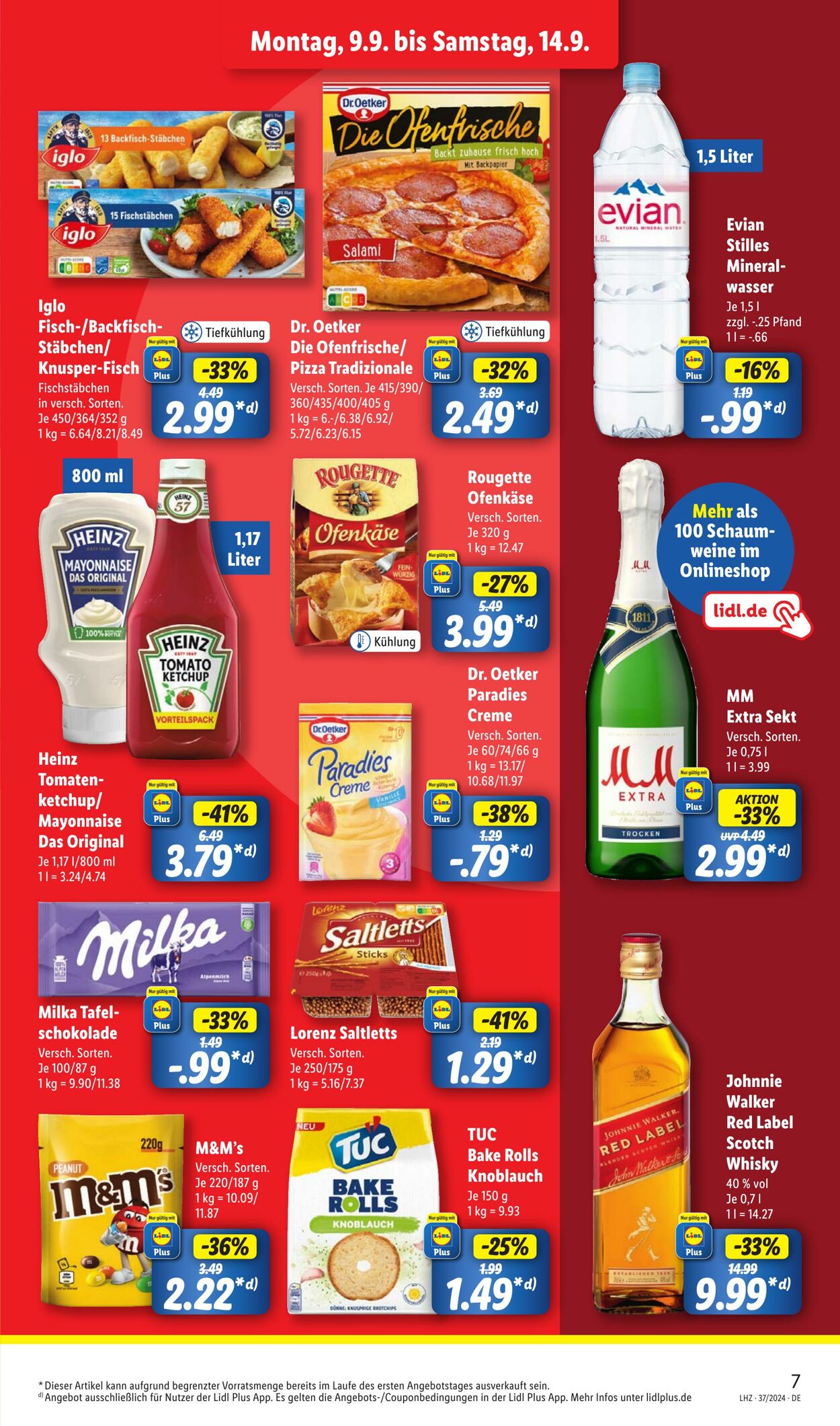 Prospekt Lidl 08.09.2024 - 14.09.2024