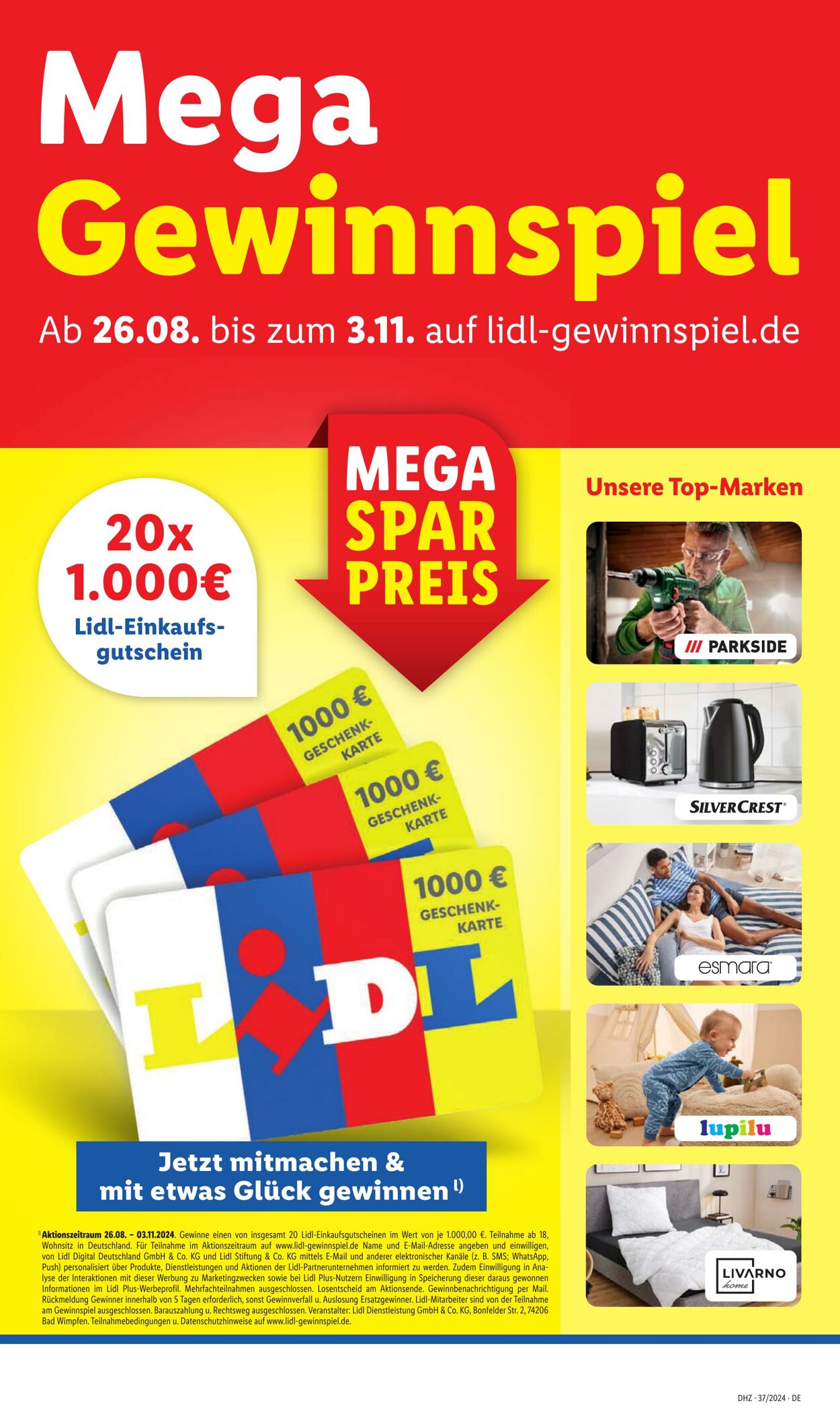 Prospekt Lidl 08.09.2024 - 14.09.2024