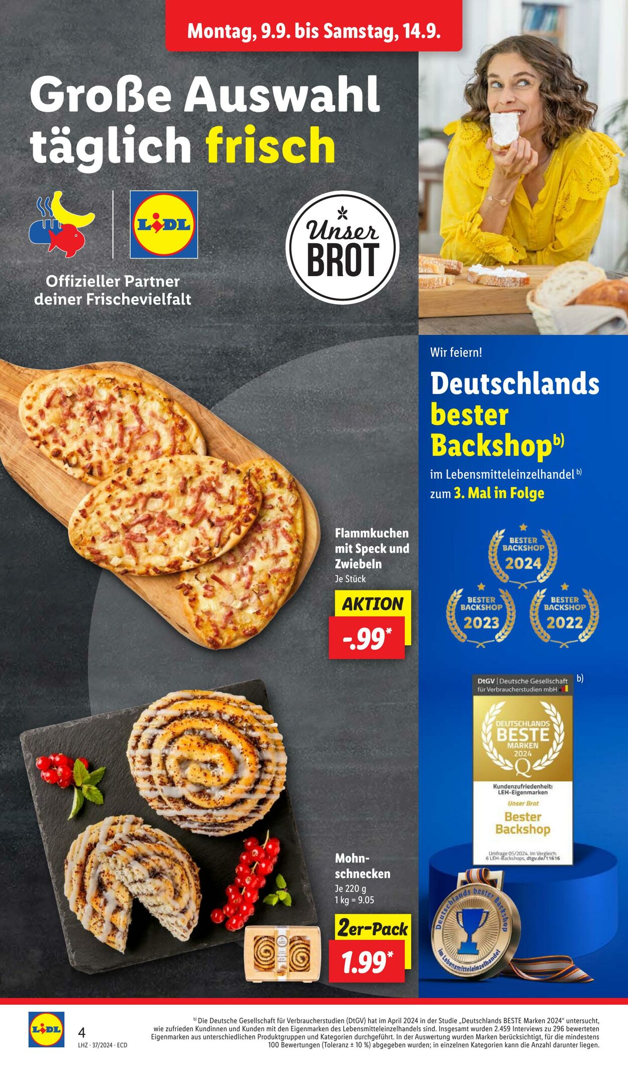 Prospekt Lidl 08.09.2024 - 14.09.2024