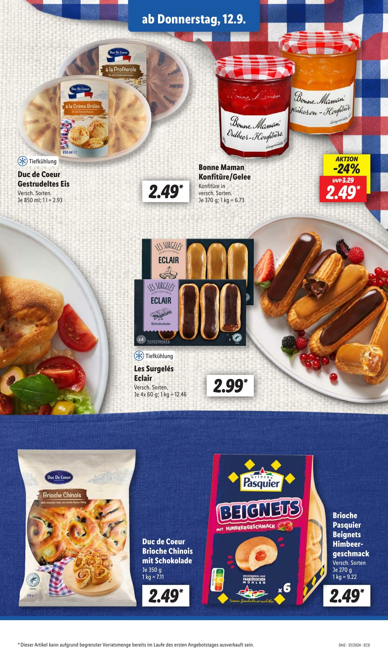 Prospekt Lidl 08.09.2024 - 14.09.2024