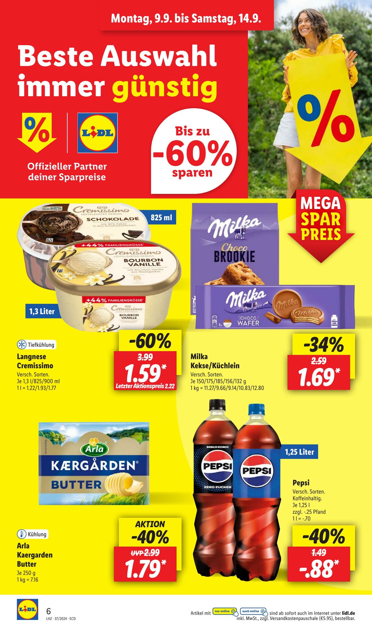 Prospekt Lidl 08.09.2024 - 14.09.2024