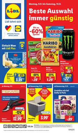 Prospekt Lidl 04.10.2022 - 08.10.2022