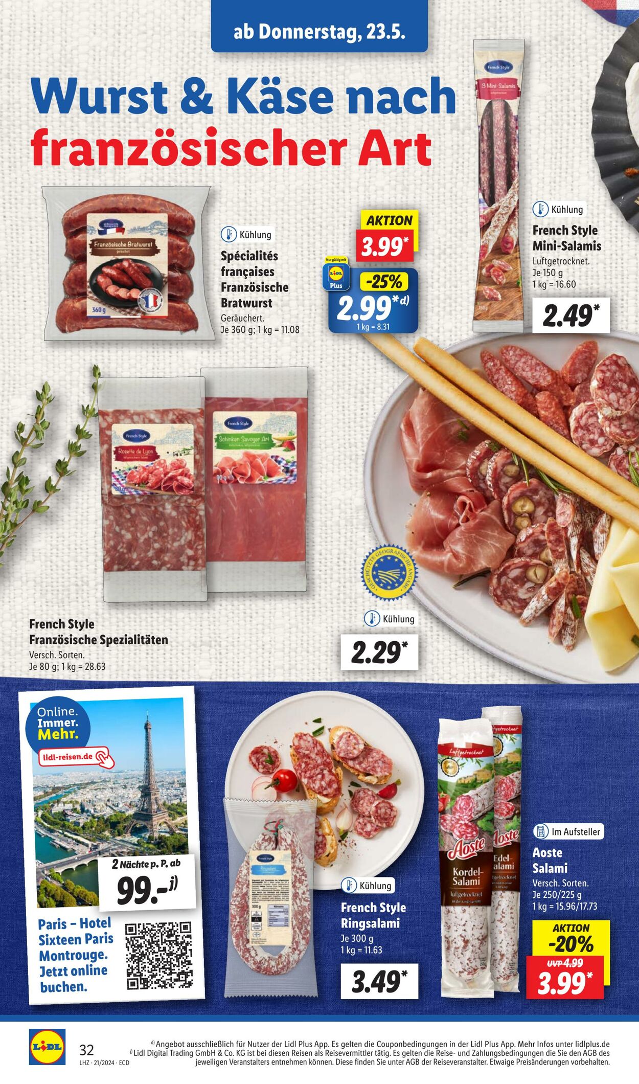 Prospekt Lidl 21.05.2024 - 25.05.2024