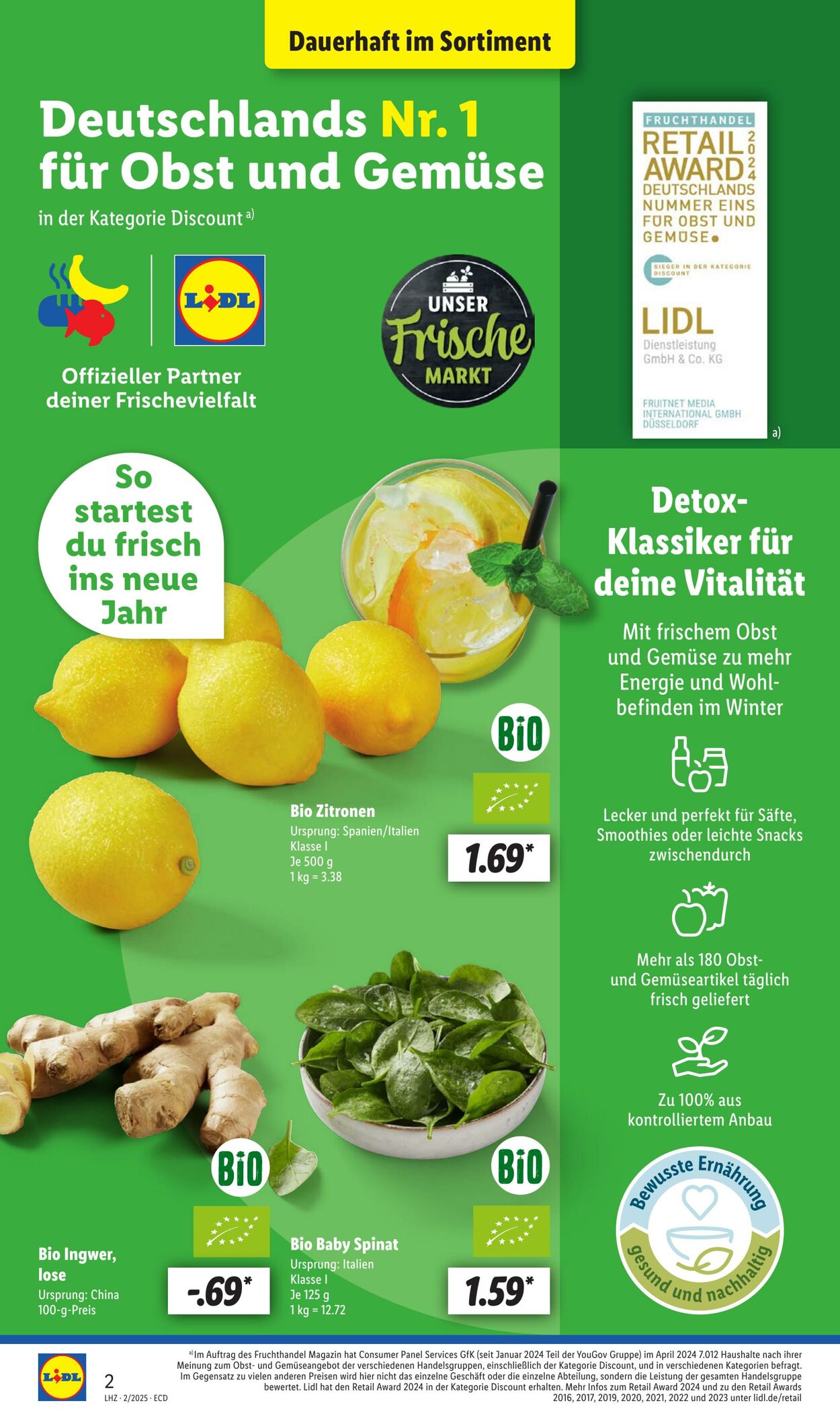 Prospekt Lidl 05.01.2025 - 11.01.2025