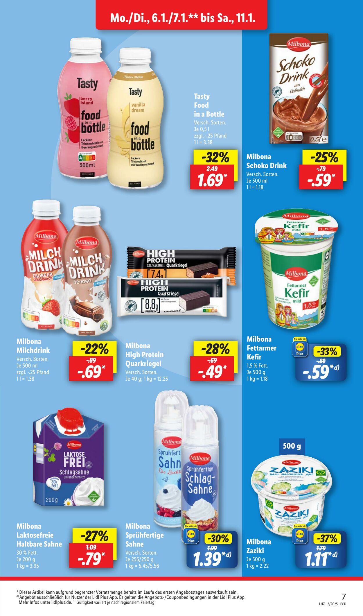 Prospekt Lidl 05.01.2025 - 11.01.2025