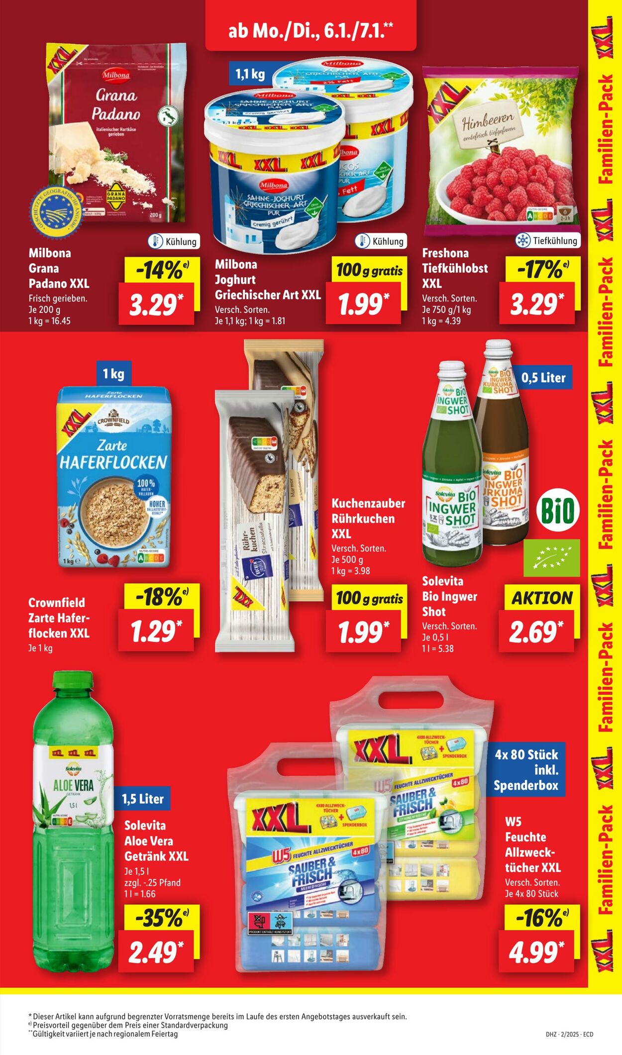 Prospekt Lidl 05.01.2025 - 11.01.2025