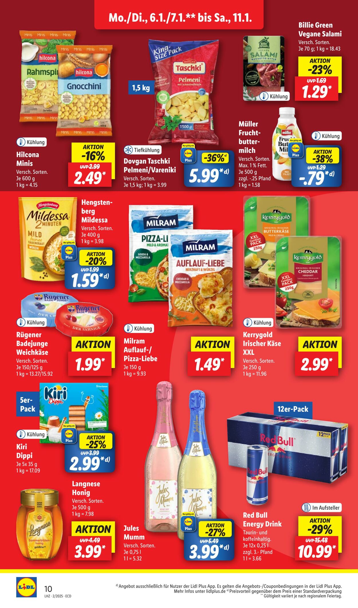 Prospekt Lidl 05.01.2025 - 11.01.2025