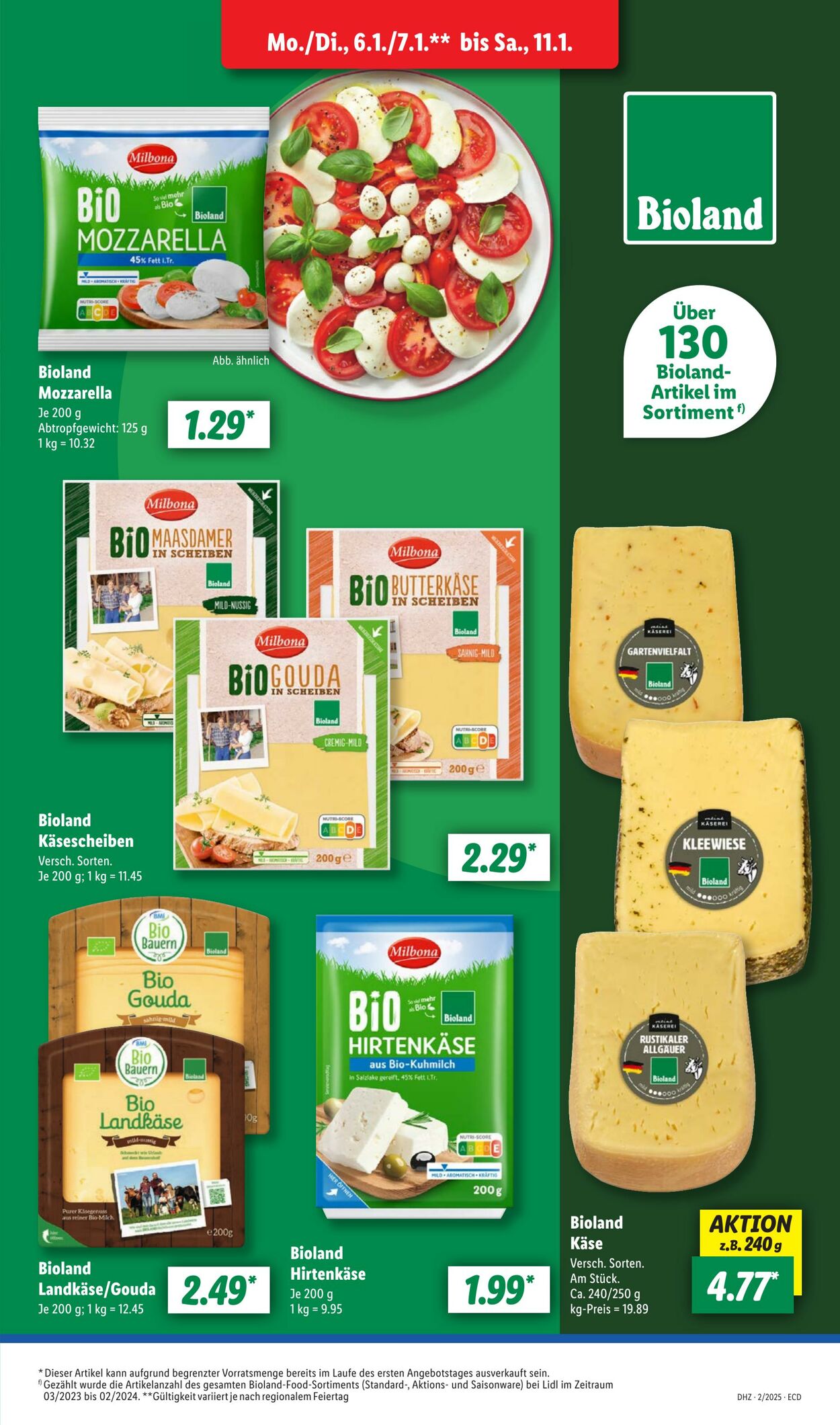 Prospekt Lidl 05.01.2025 - 11.01.2025