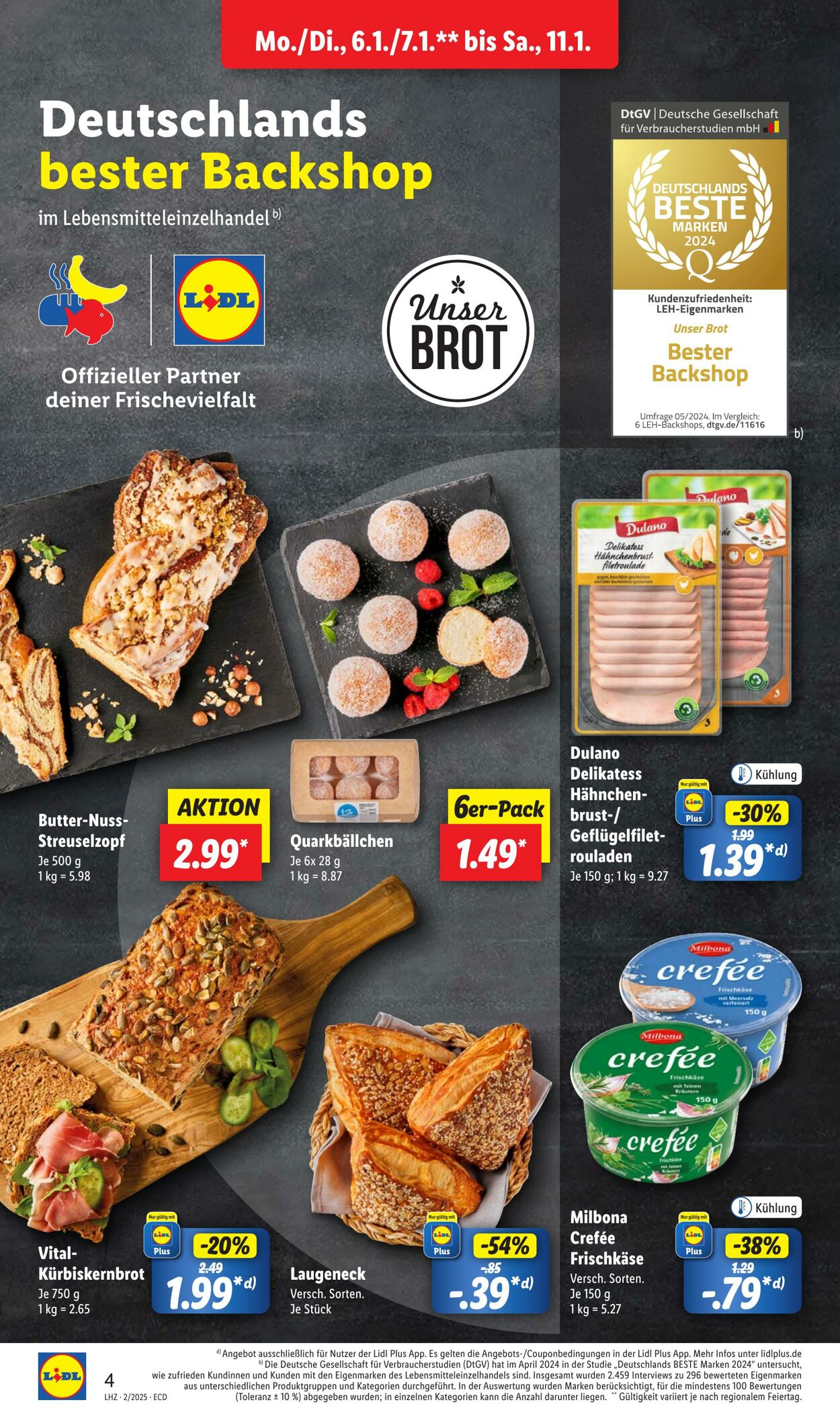 Prospekt Lidl 05.01.2025 - 11.01.2025