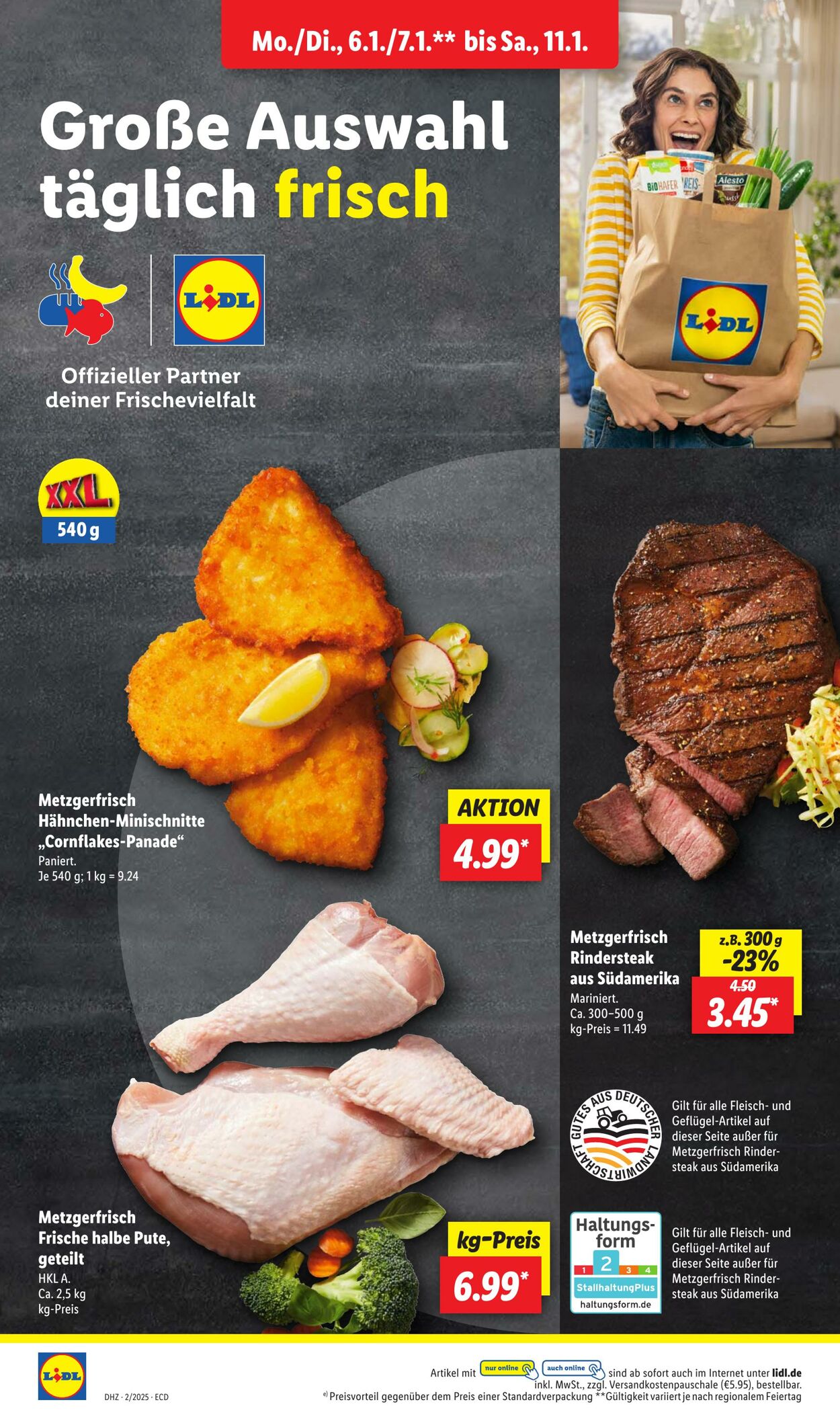 Prospekt Lidl 05.01.2025 - 11.01.2025