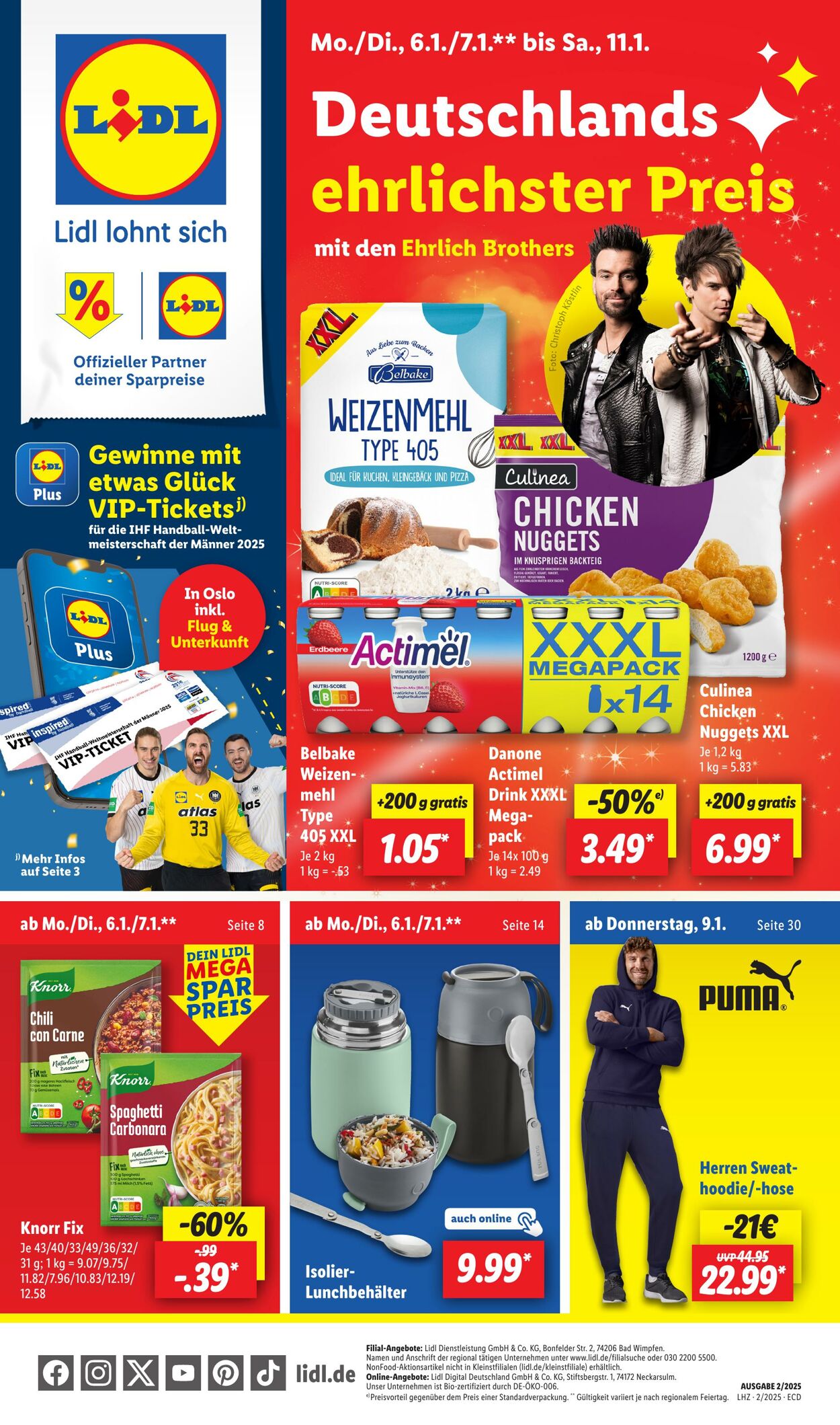 Prospekt Lidl - Lidl 5 Jan, 2025 - 11 Jan, 2025