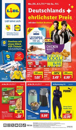 Prospekt Lidl 05.01.2025 - 11.01.2025