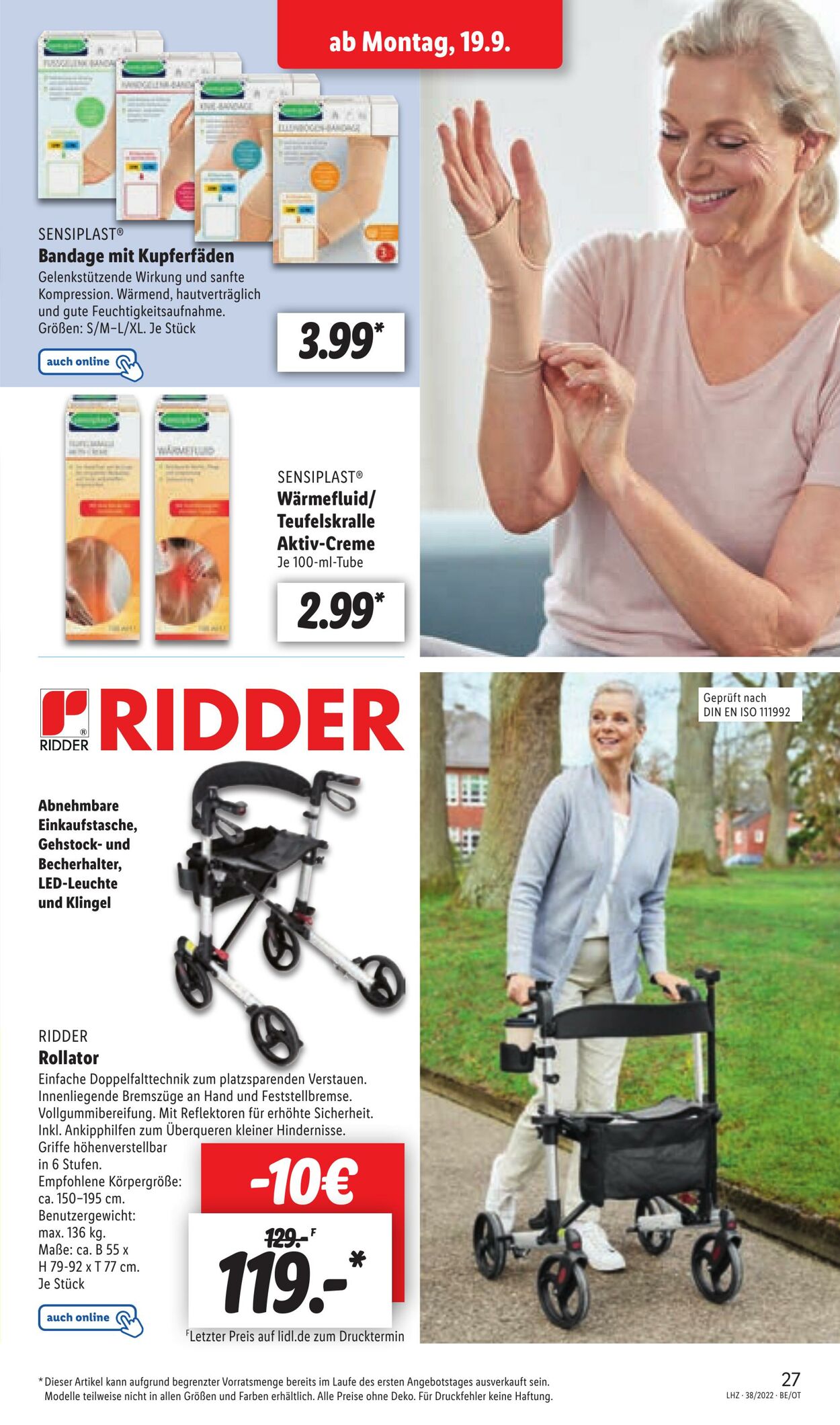 Prospekt Lidl 19.09.2022 - 24.09.2022