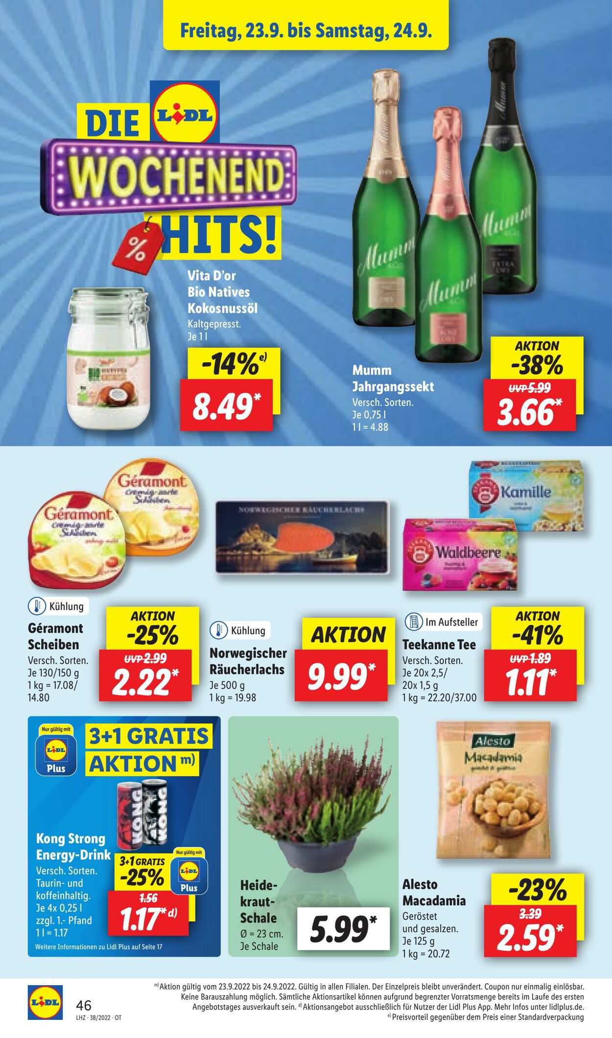 Prospekt Lidl 19.09.2022 - 24.09.2022