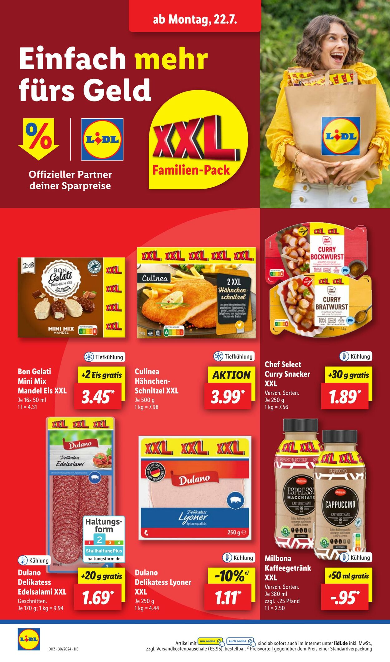 Prospekt Lidl 22.07.2024 - 27.07.2024