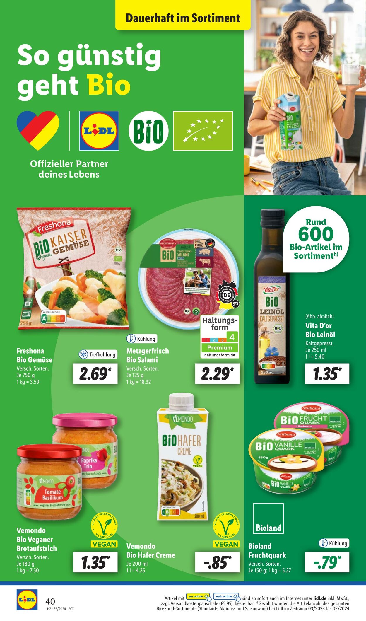 Prospekt Lidl 26.08.2024 - 31.08.2024