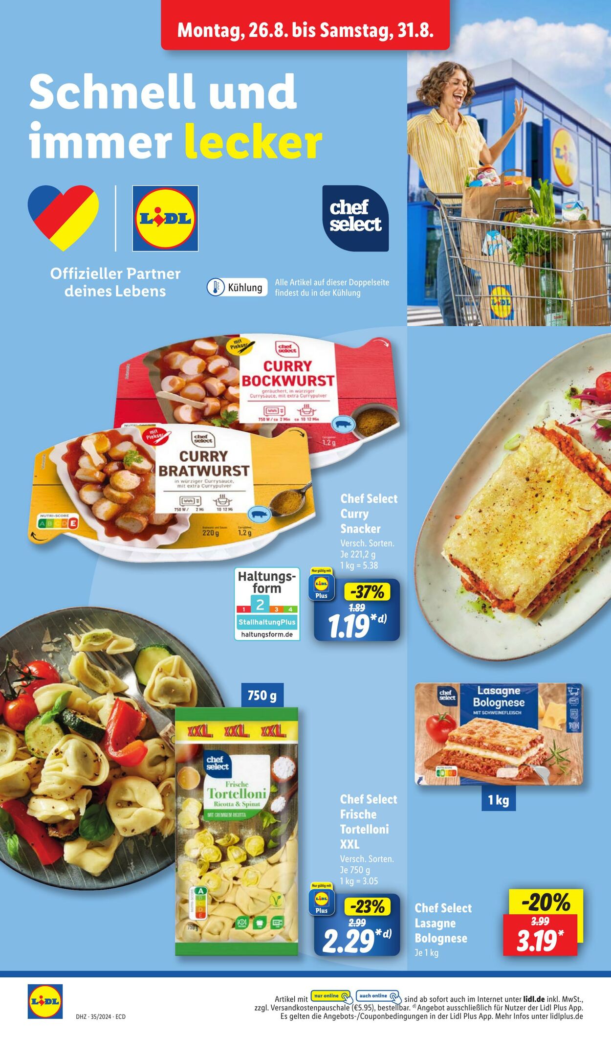 Prospekt Lidl 26.08.2024 - 31.08.2024