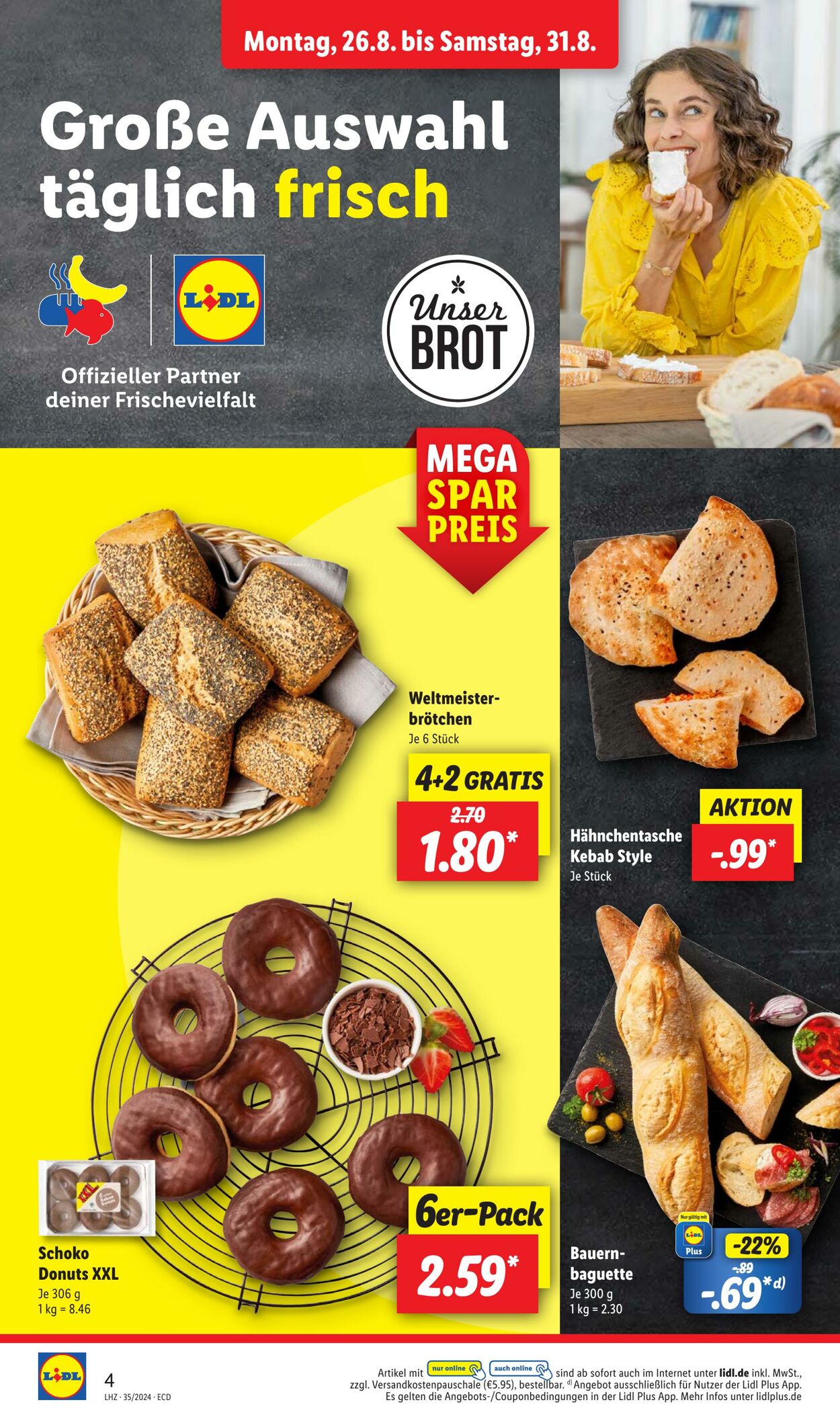 Prospekt Lidl 26.08.2024 - 31.08.2024