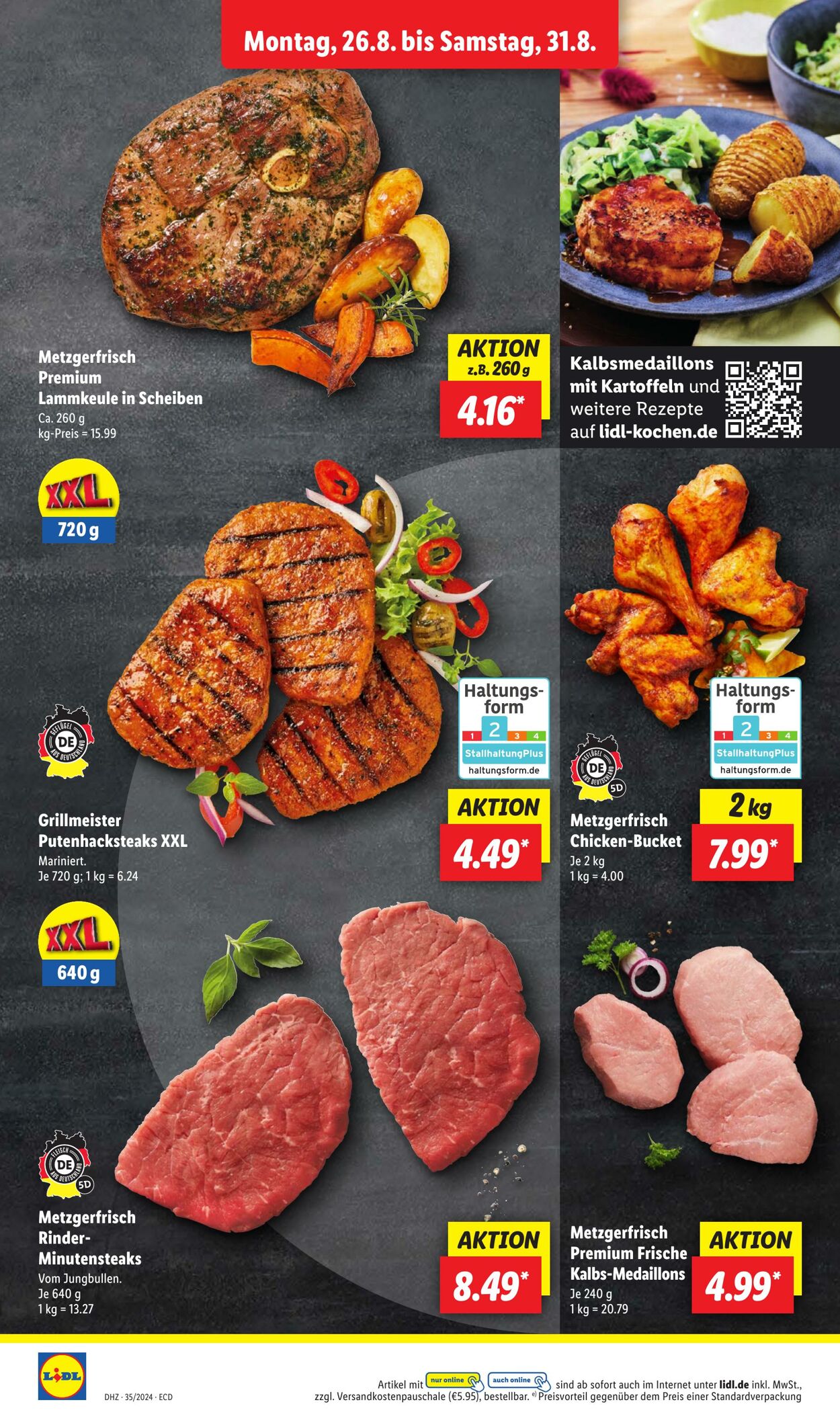 Prospekt Lidl 26.08.2024 - 31.08.2024