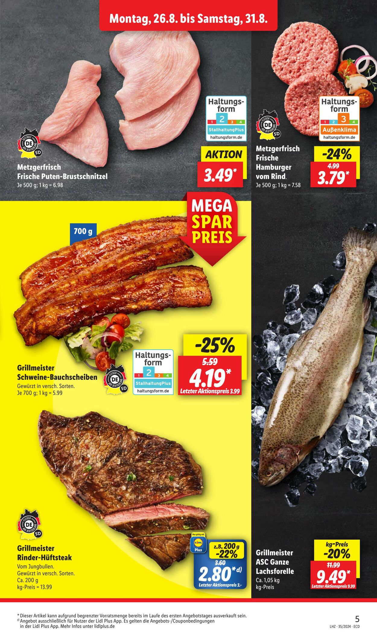 Prospekt Lidl 26.08.2024 - 31.08.2024