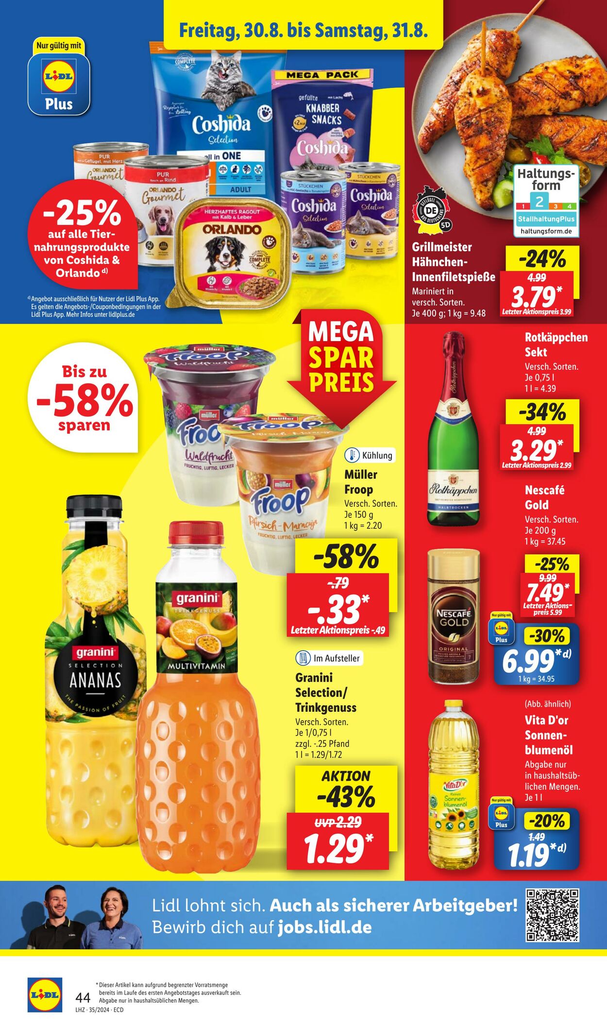 Prospekt Lidl 26.08.2024 - 31.08.2024