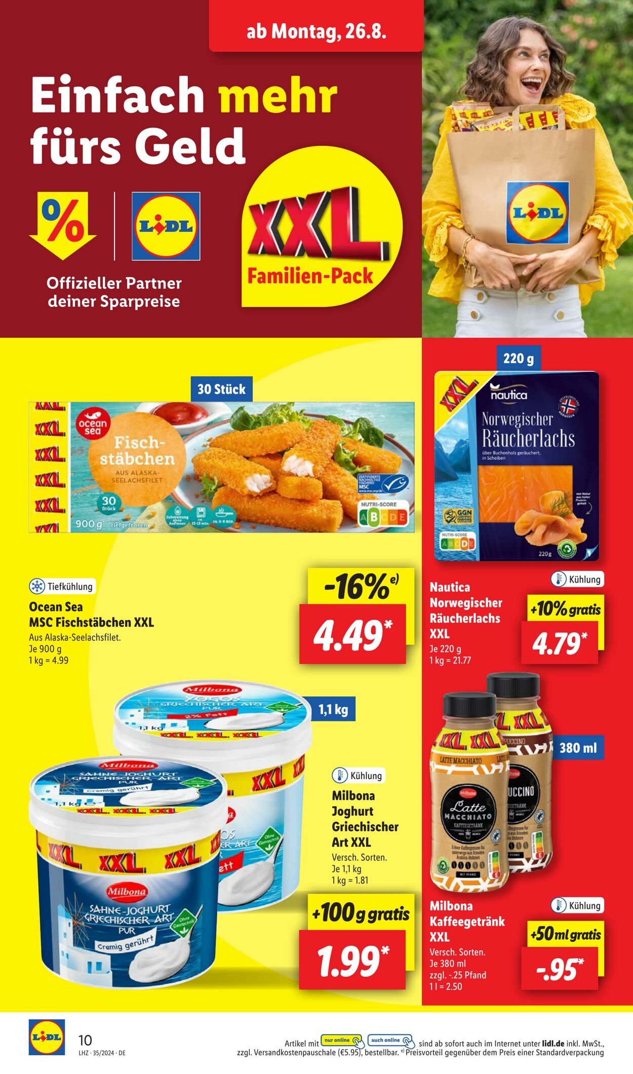 Prospekt Lidl 26.08.2024 - 31.08.2024