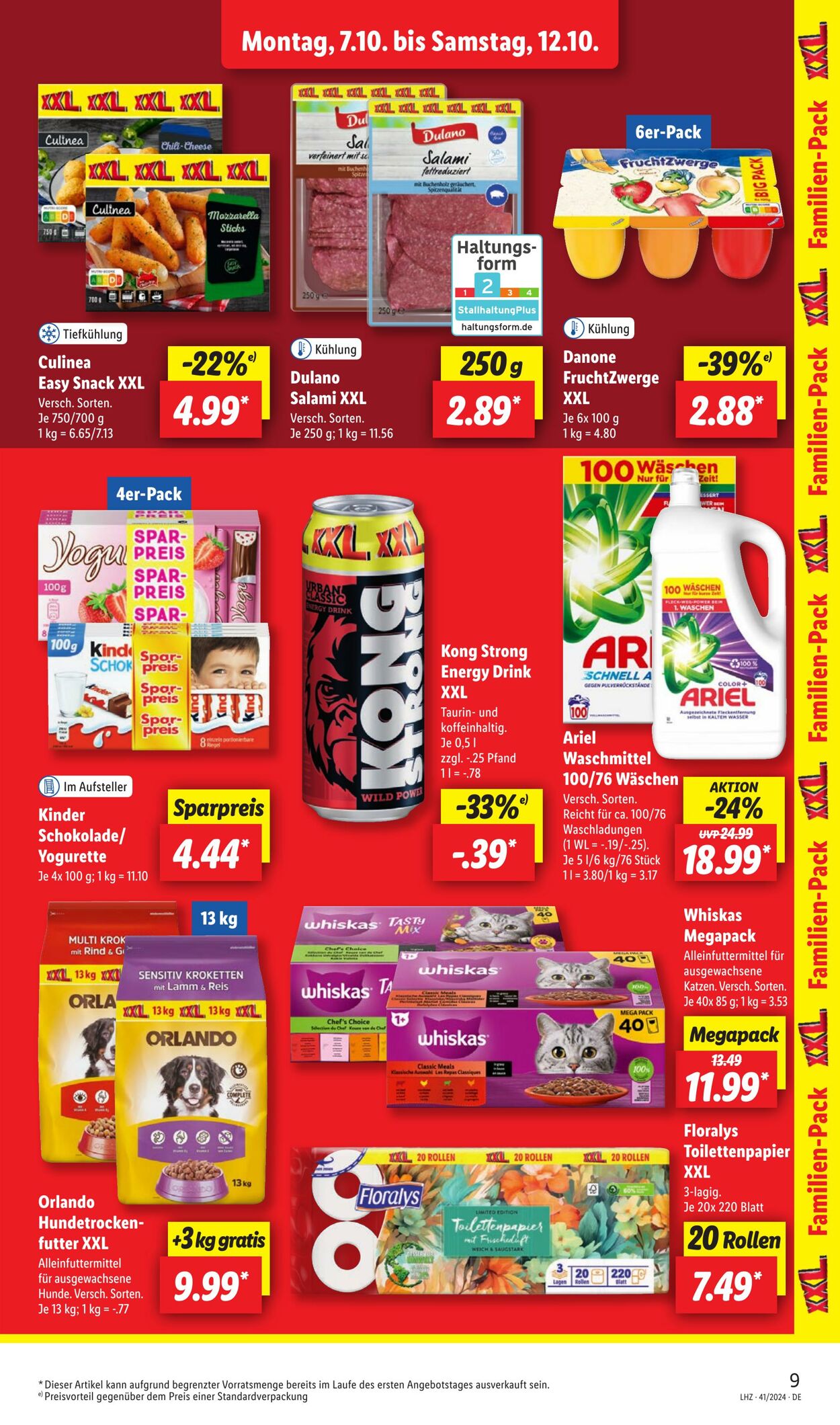 Prospekt Lidl 06.10.2024 - 12.10.2024