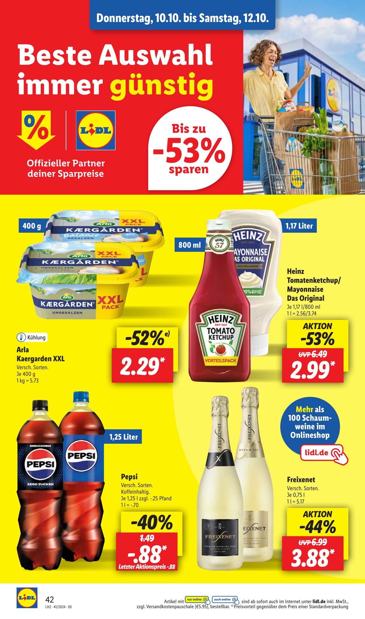 Prospekt Lidl 06.10.2024 - 12.10.2024