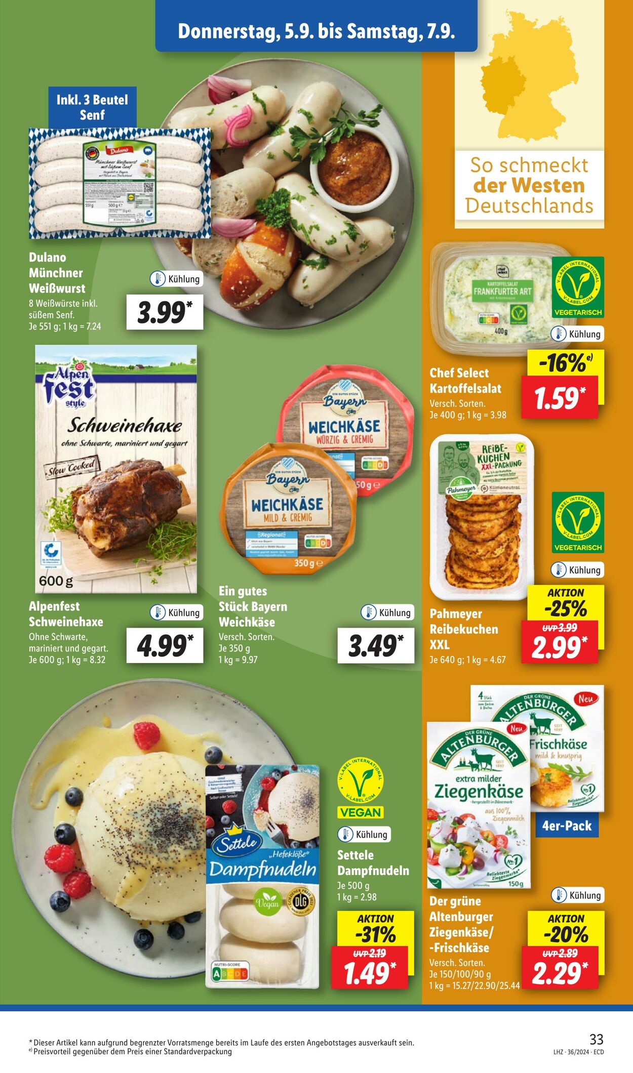 Prospekt Lidl 01.09.2024 - 07.09.2024