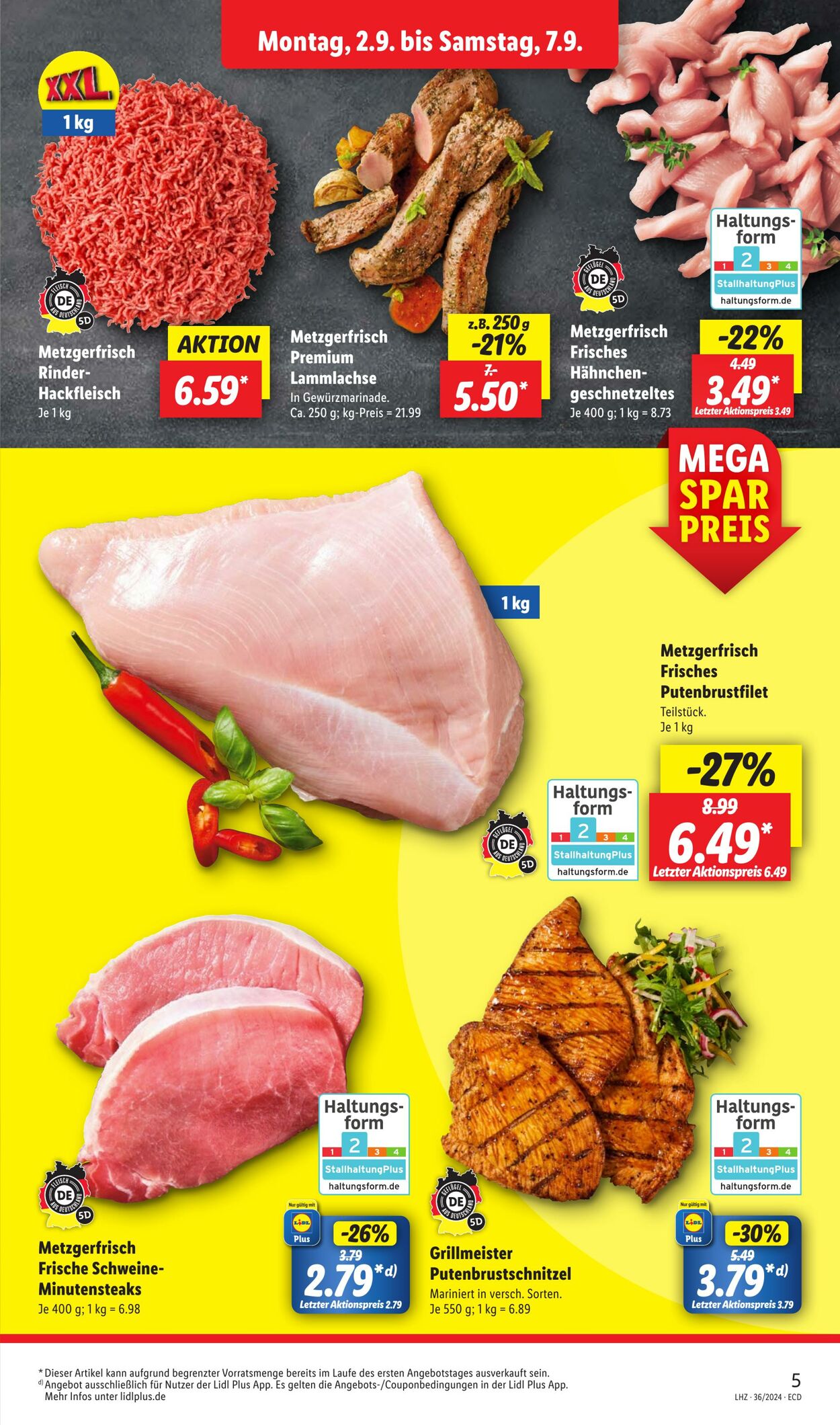 Prospekt Lidl 01.09.2024 - 07.09.2024