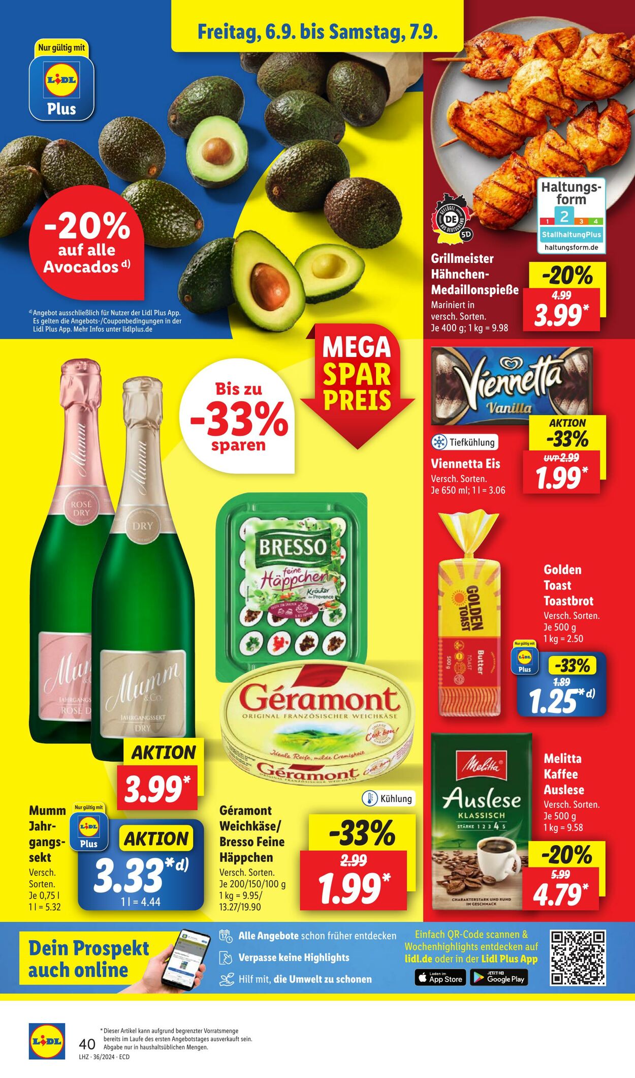 Prospekt Lidl 01.09.2024 - 07.09.2024