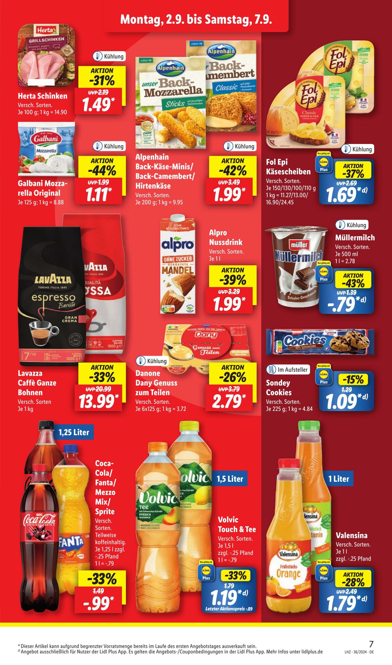 Prospekt Lidl 01.09.2024 - 07.09.2024