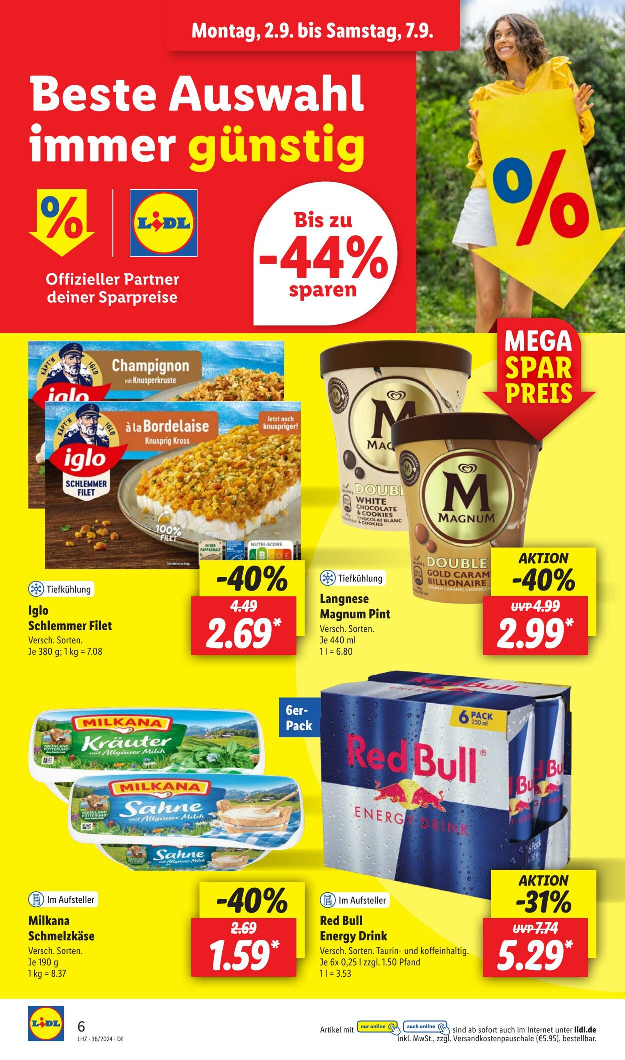 Prospekt Lidl 01.09.2024 - 07.09.2024