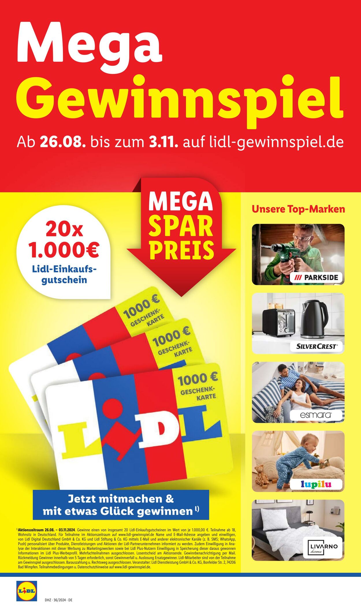 Prospekt Lidl 01.09.2024 - 07.09.2024