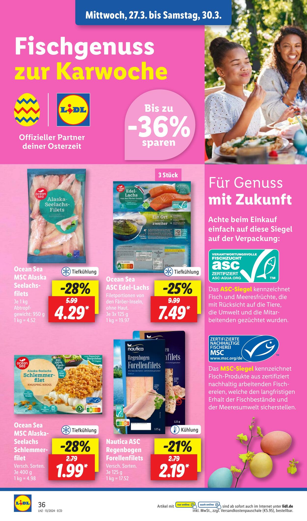 Prospekt Lidl 26.03.2024 - 30.03.2024