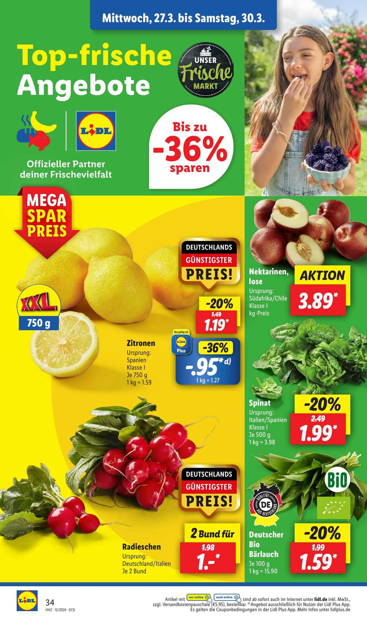 Prospekt Lidl 26.03.2024 - 30.03.2024