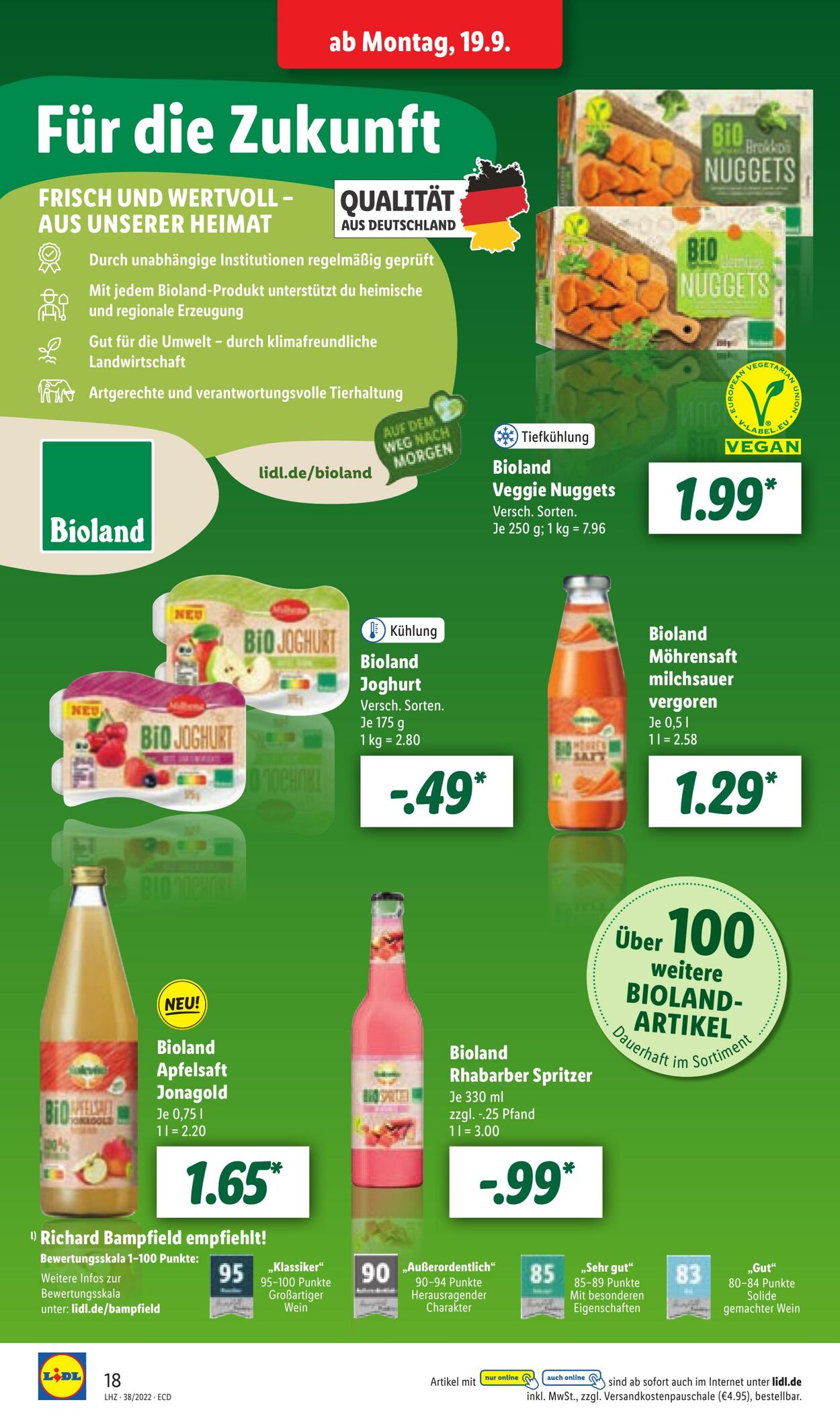 Prospekt Lidl 19.09.2022 - 24.09.2022