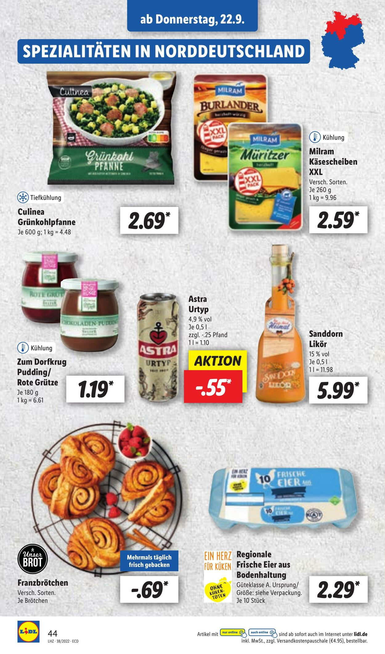 Prospekt Lidl 19.09.2022 - 24.09.2022