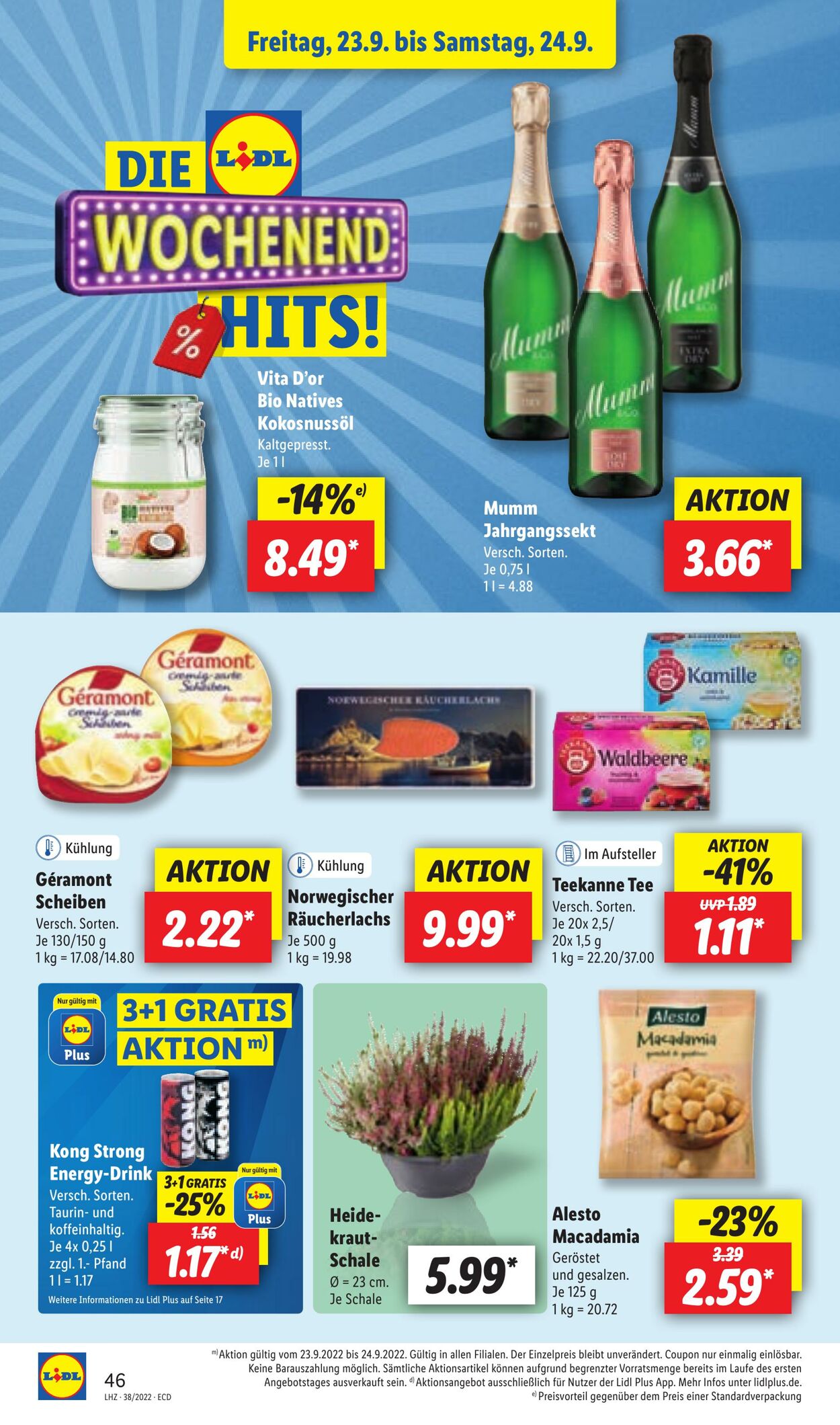 Prospekt Lidl 19.09.2022 - 24.09.2022