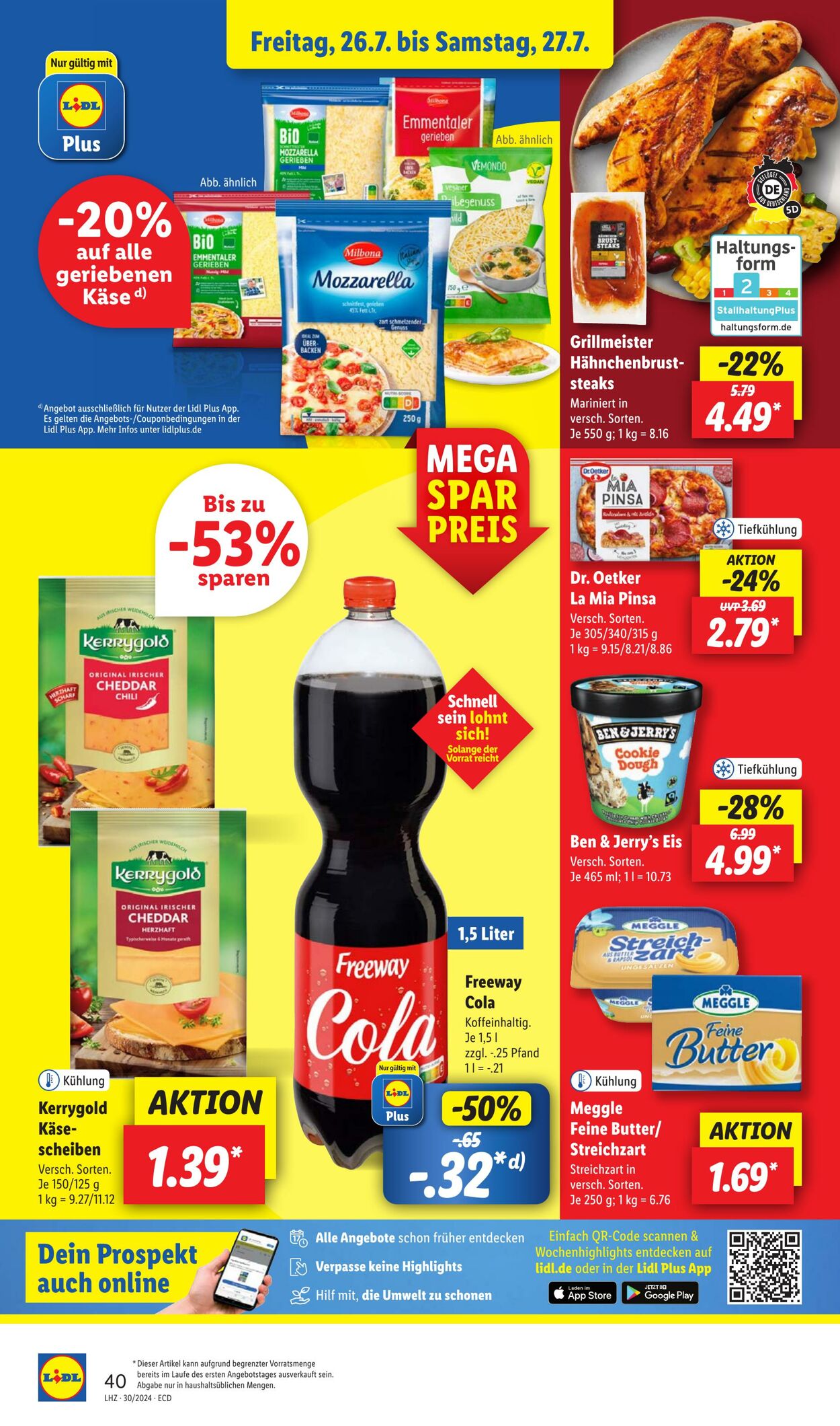 Prospekt Lidl 22.07.2024 - 27.07.2024