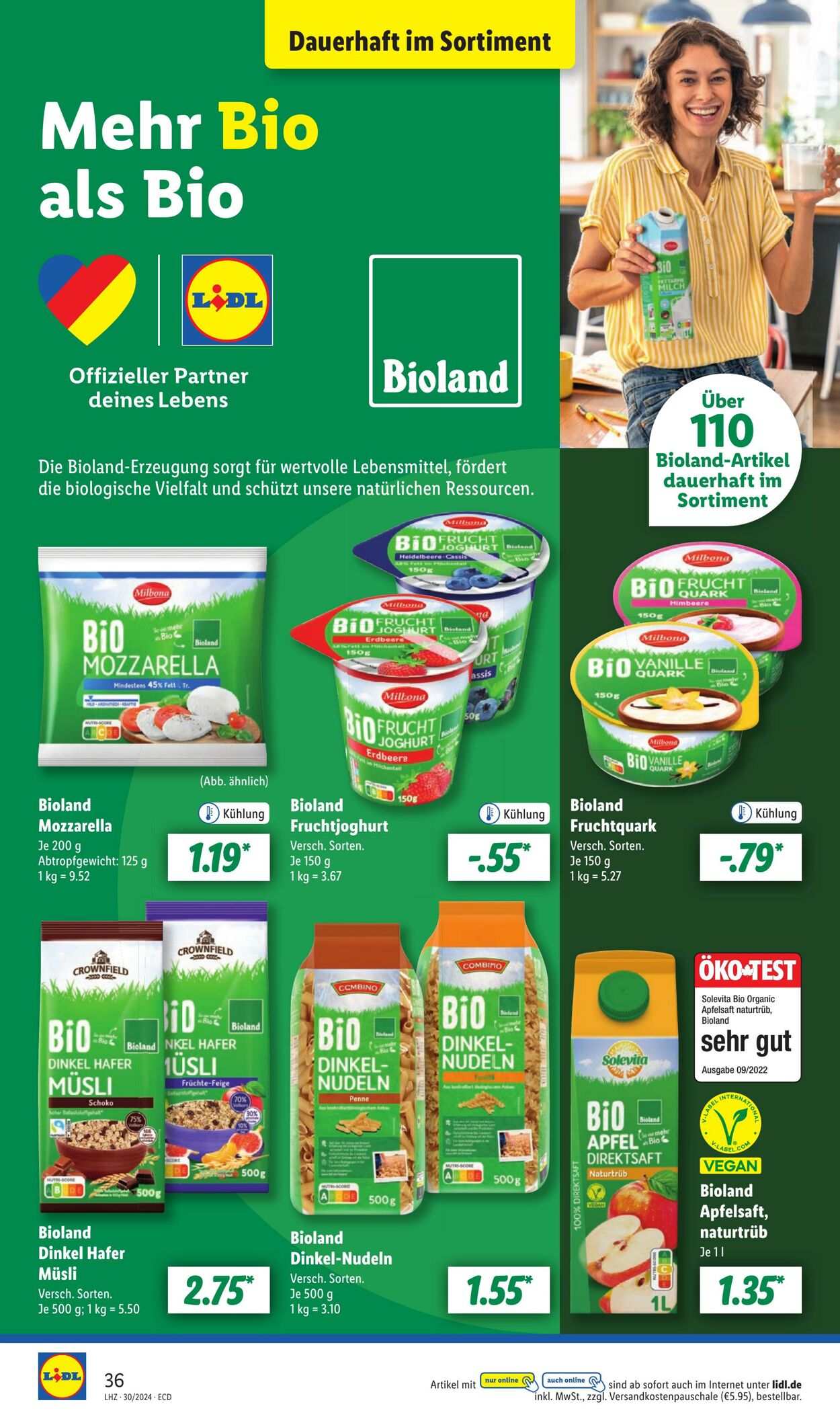 Prospekt Lidl 22.07.2024 - 27.07.2024