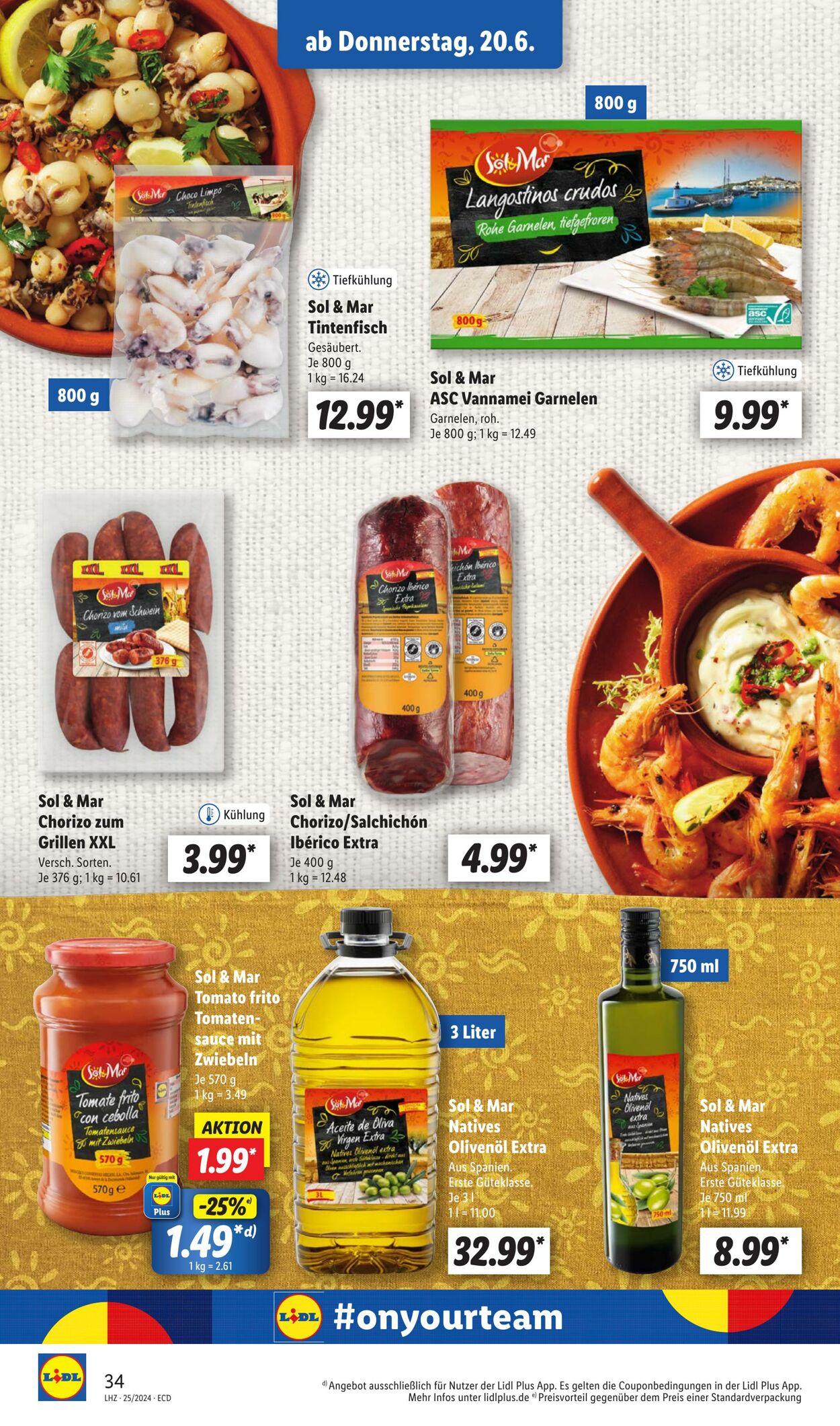 Prospekt Lidl 17.06.2024 - 22.06.2024